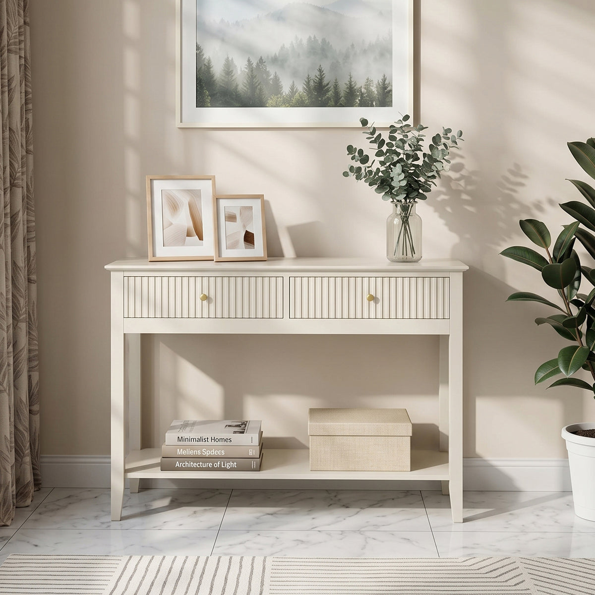 Prince Fluted Console Table