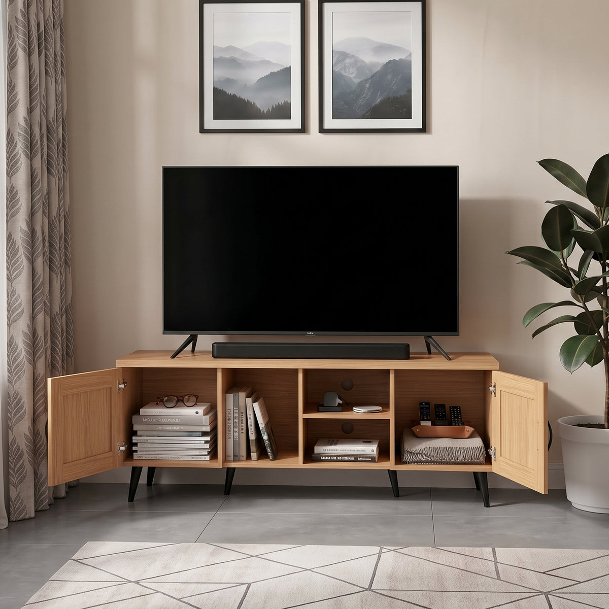 Stelle 160 cm TV Bench