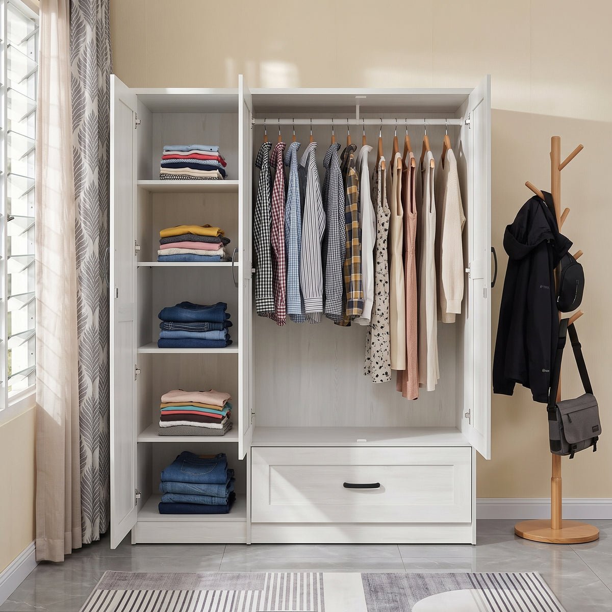 Bianca 3 Door Wardrobe