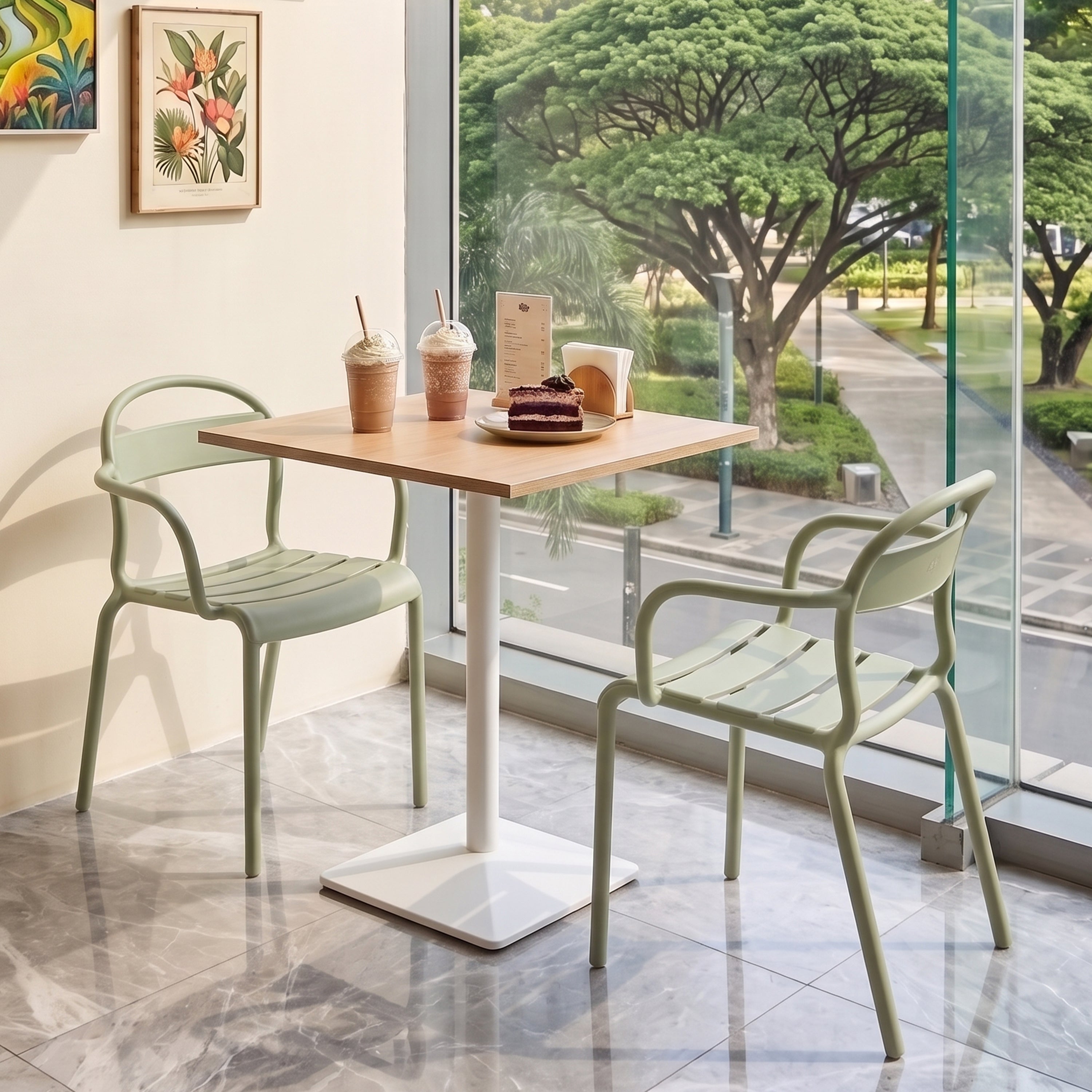Kai Plastic Arm Chair