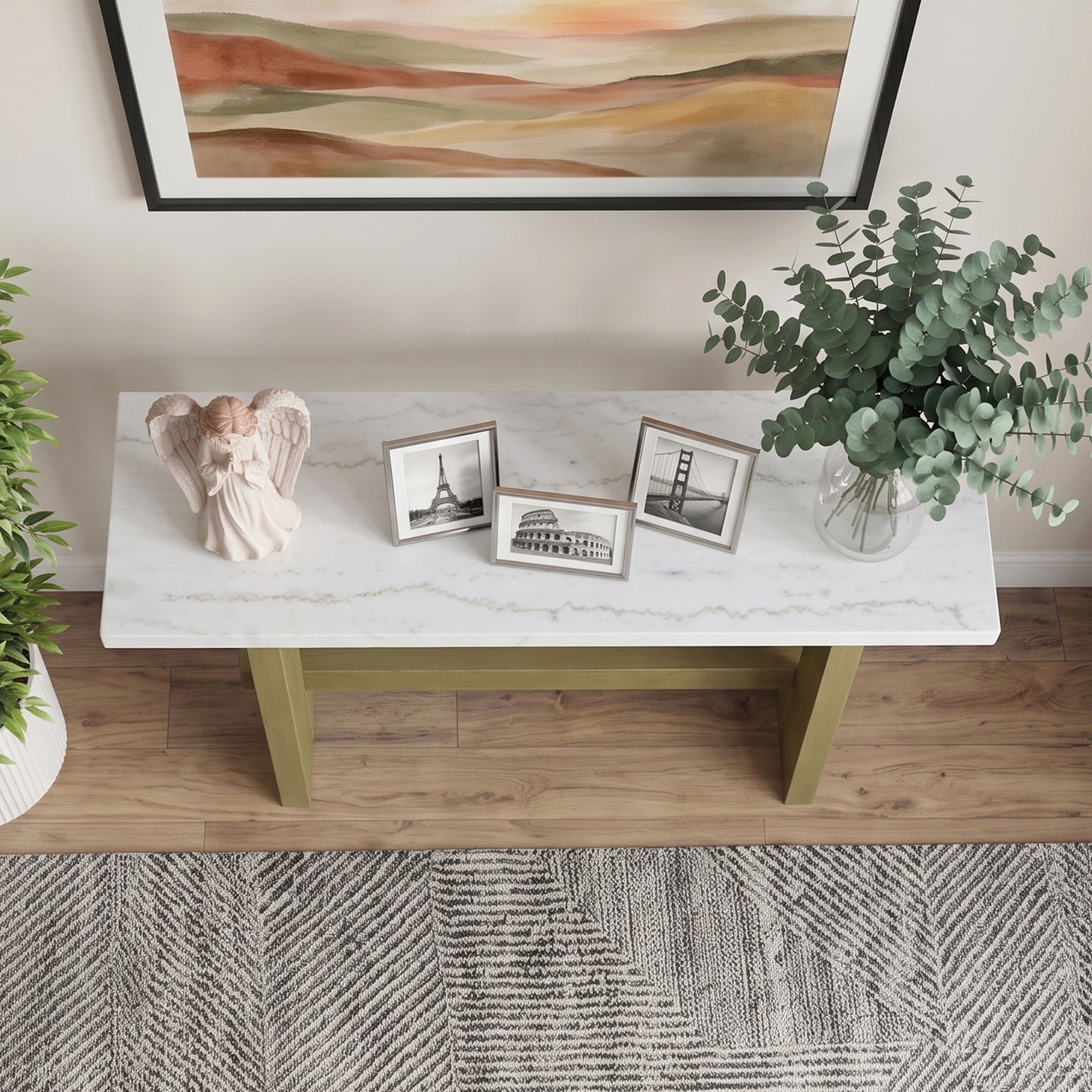 Cavo Real Marble Console Table