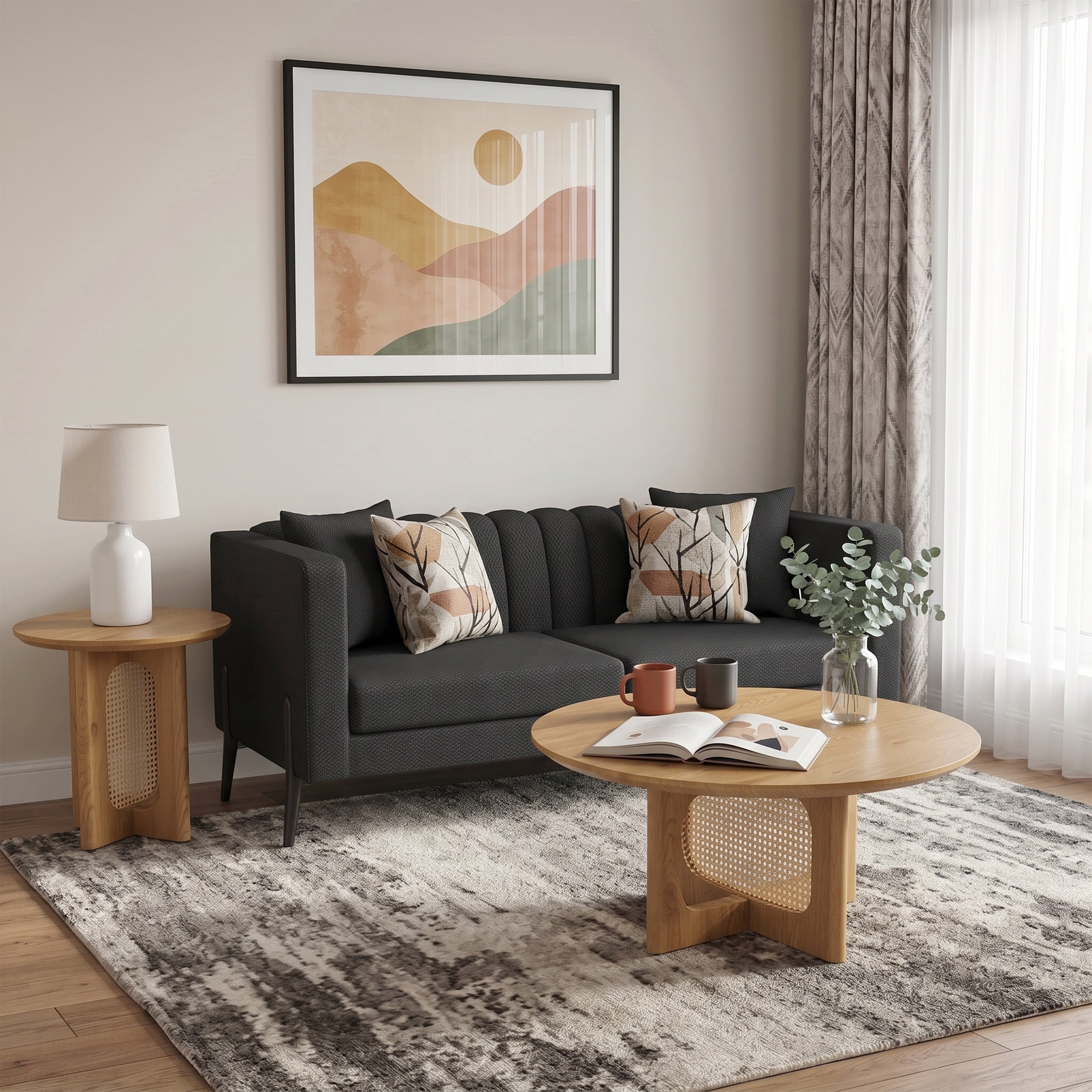 Jill Round Coffee Table