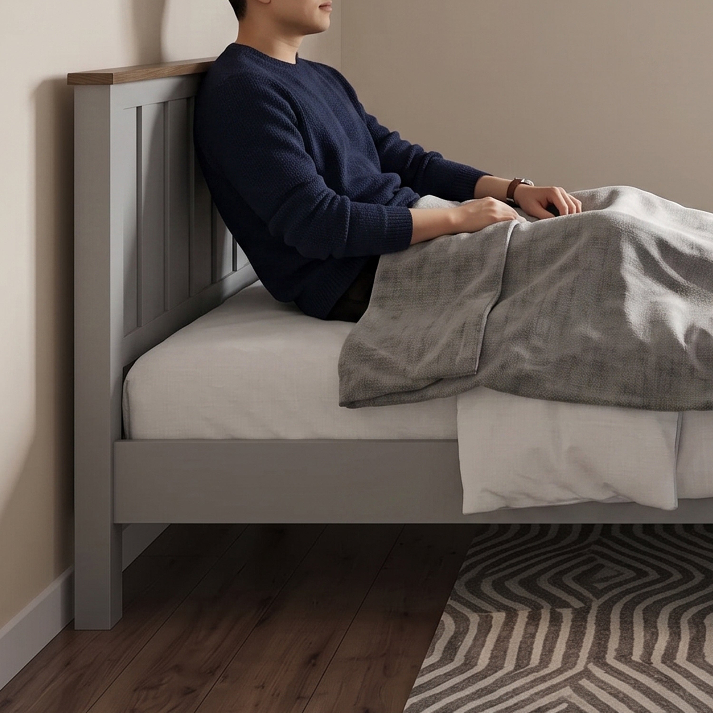 #Size_Semi-Double Bed 48x75 inches