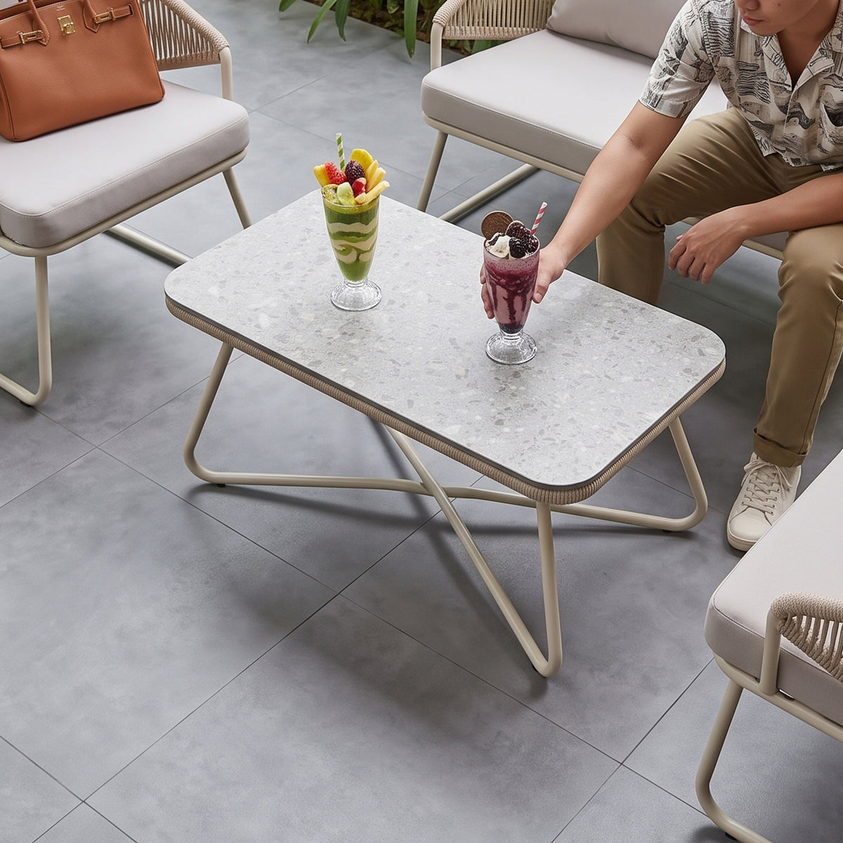 Ymer Outdoor Sofa Set