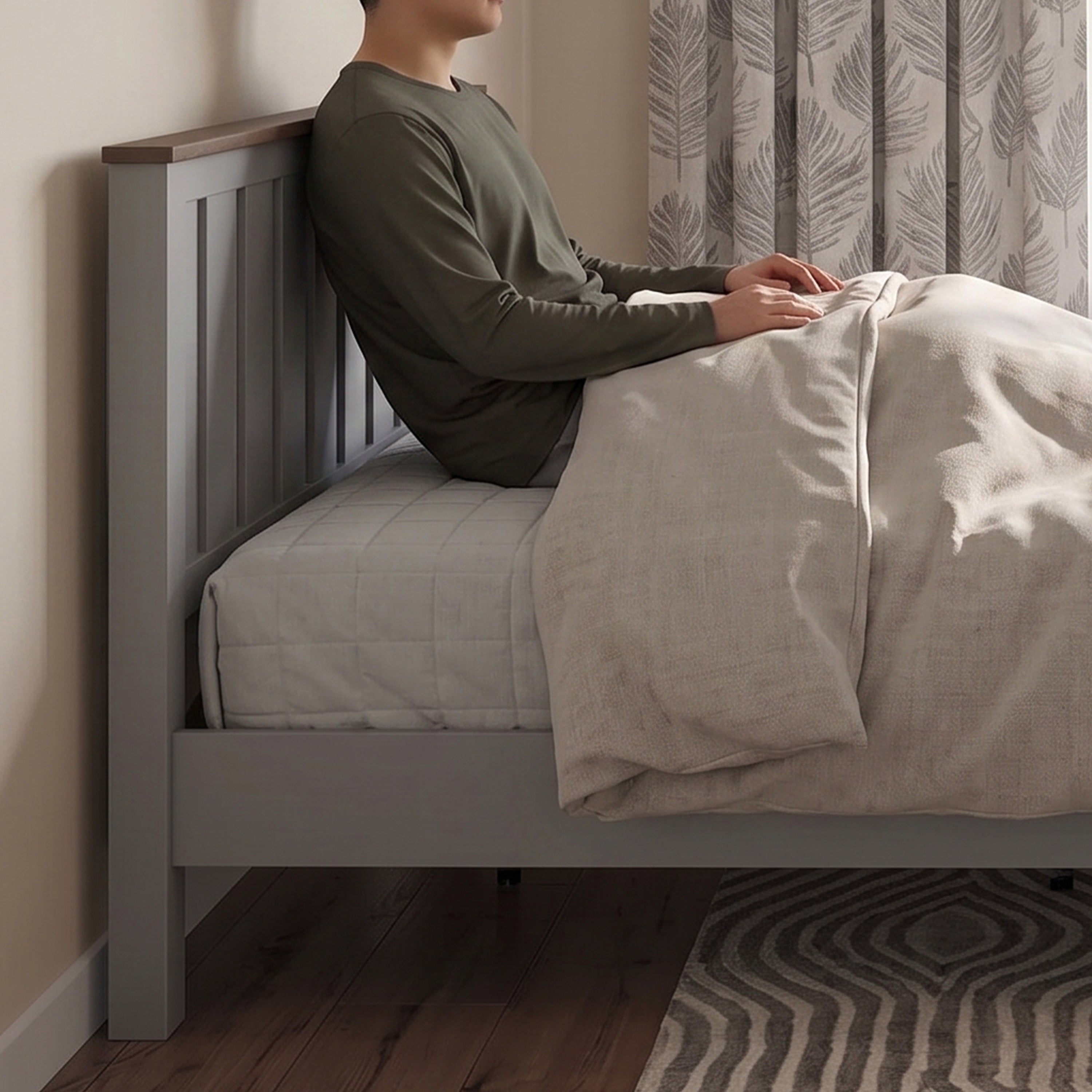 #Size_Queen Bed 60x75 inches