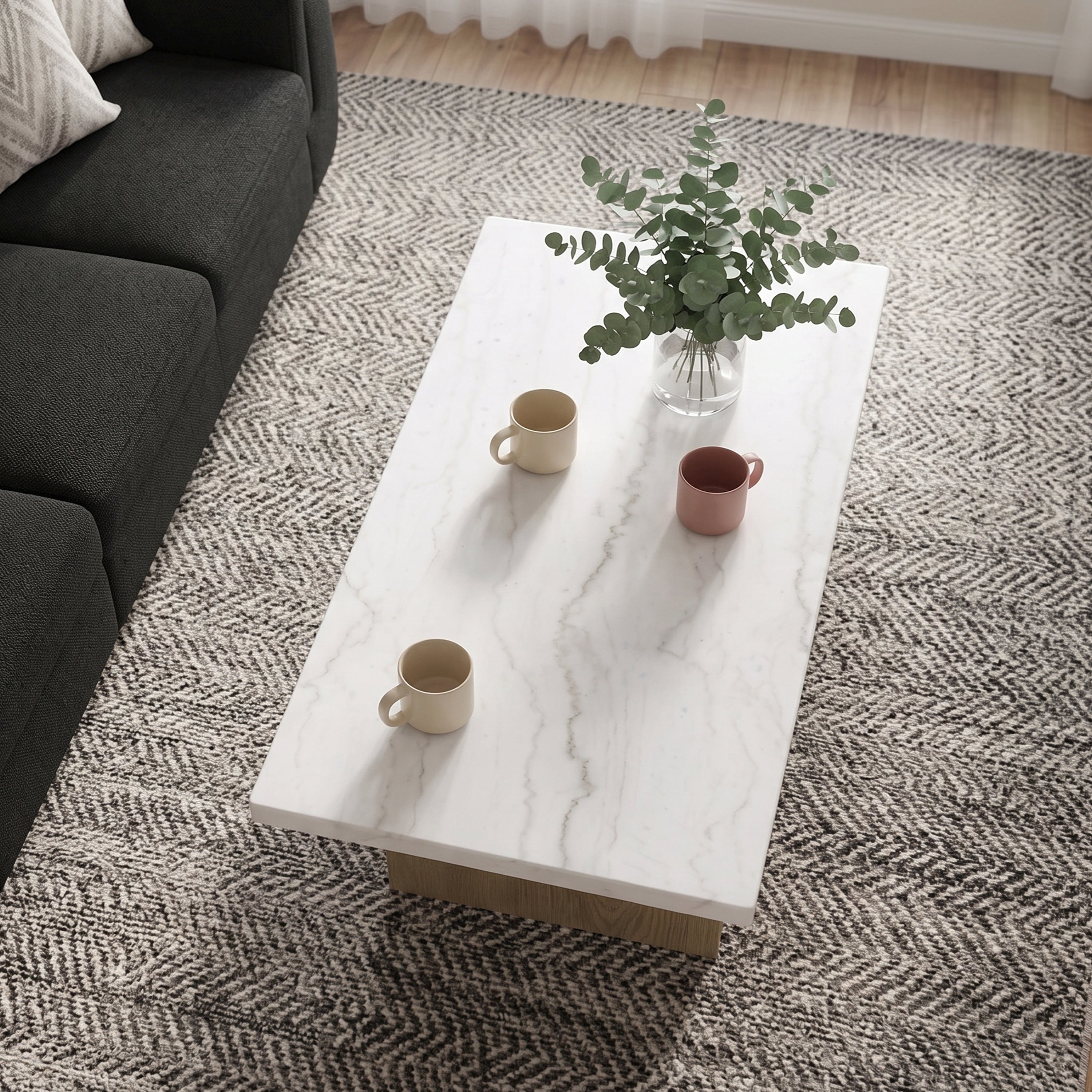 Cavo Real Marble Coffee Table
