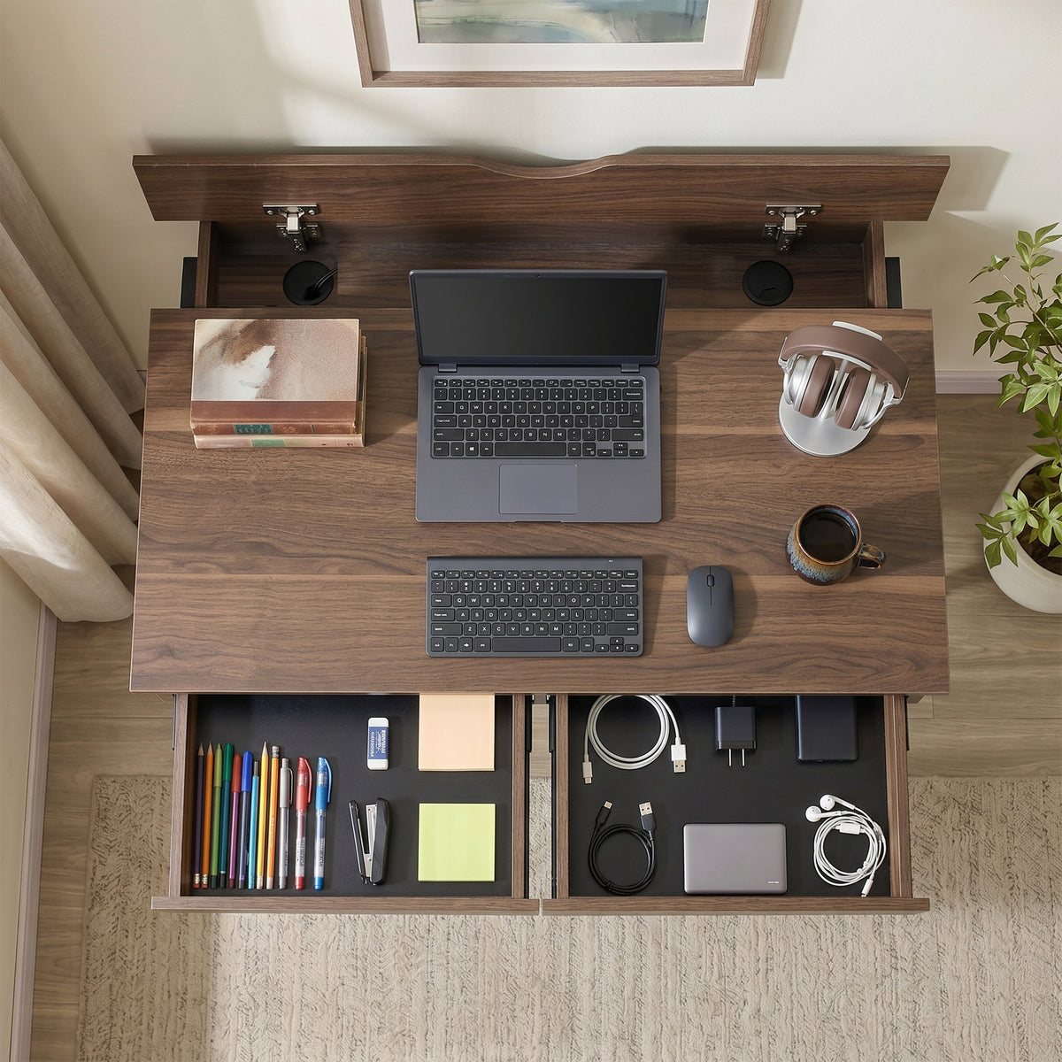 Archie 90 cm Writing Desk