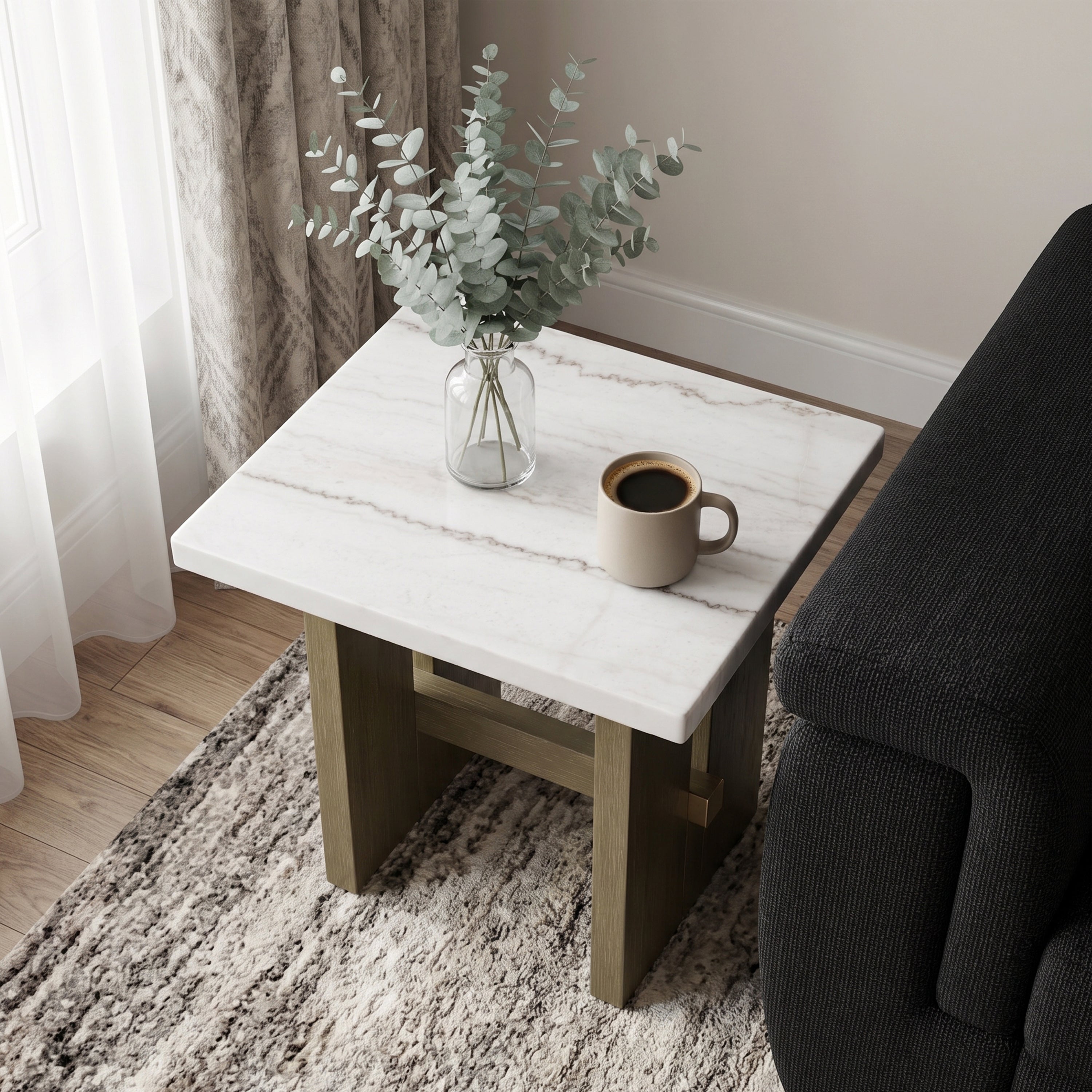 Cavo Real Marble Side Table