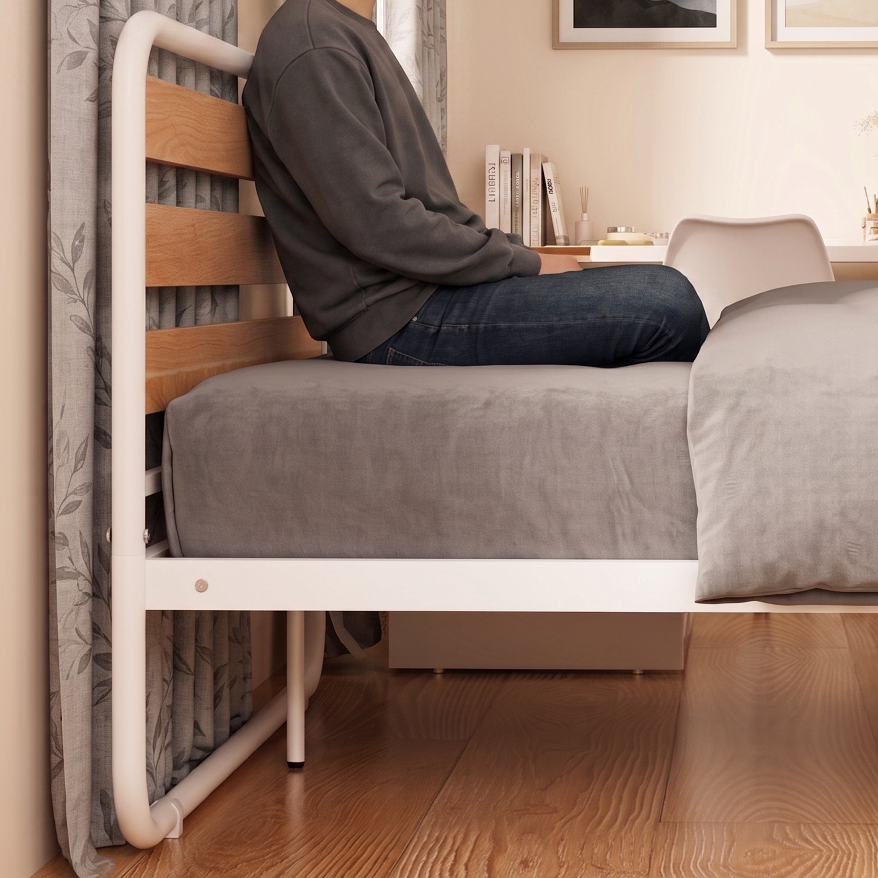 #size_Semi-Double Bed 48x75