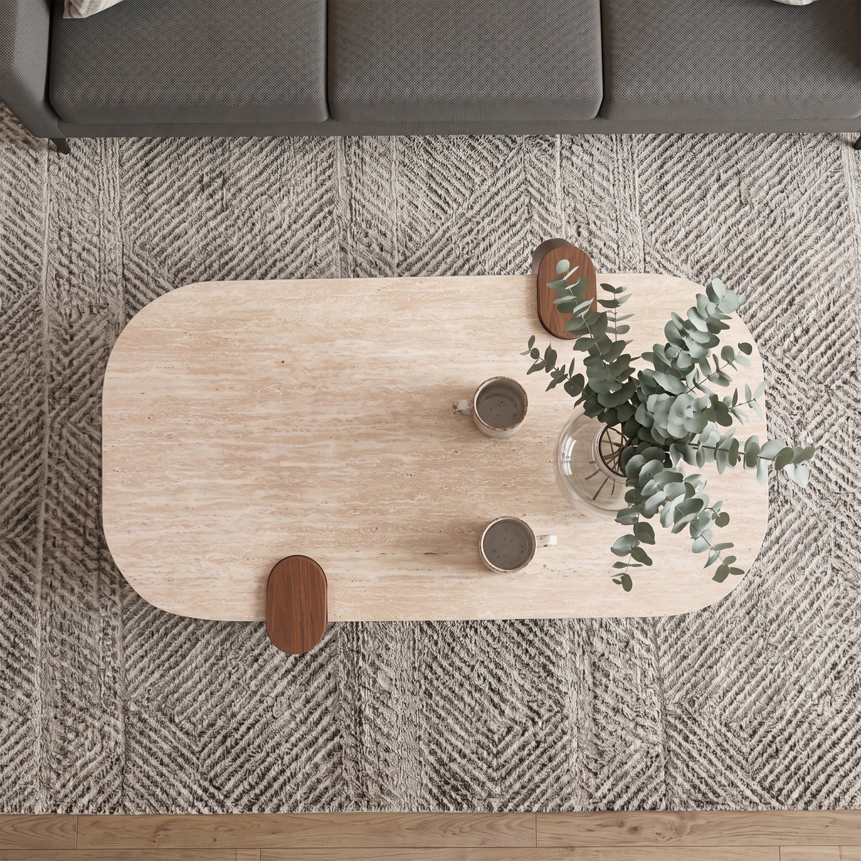Amira Oval Coffee Table