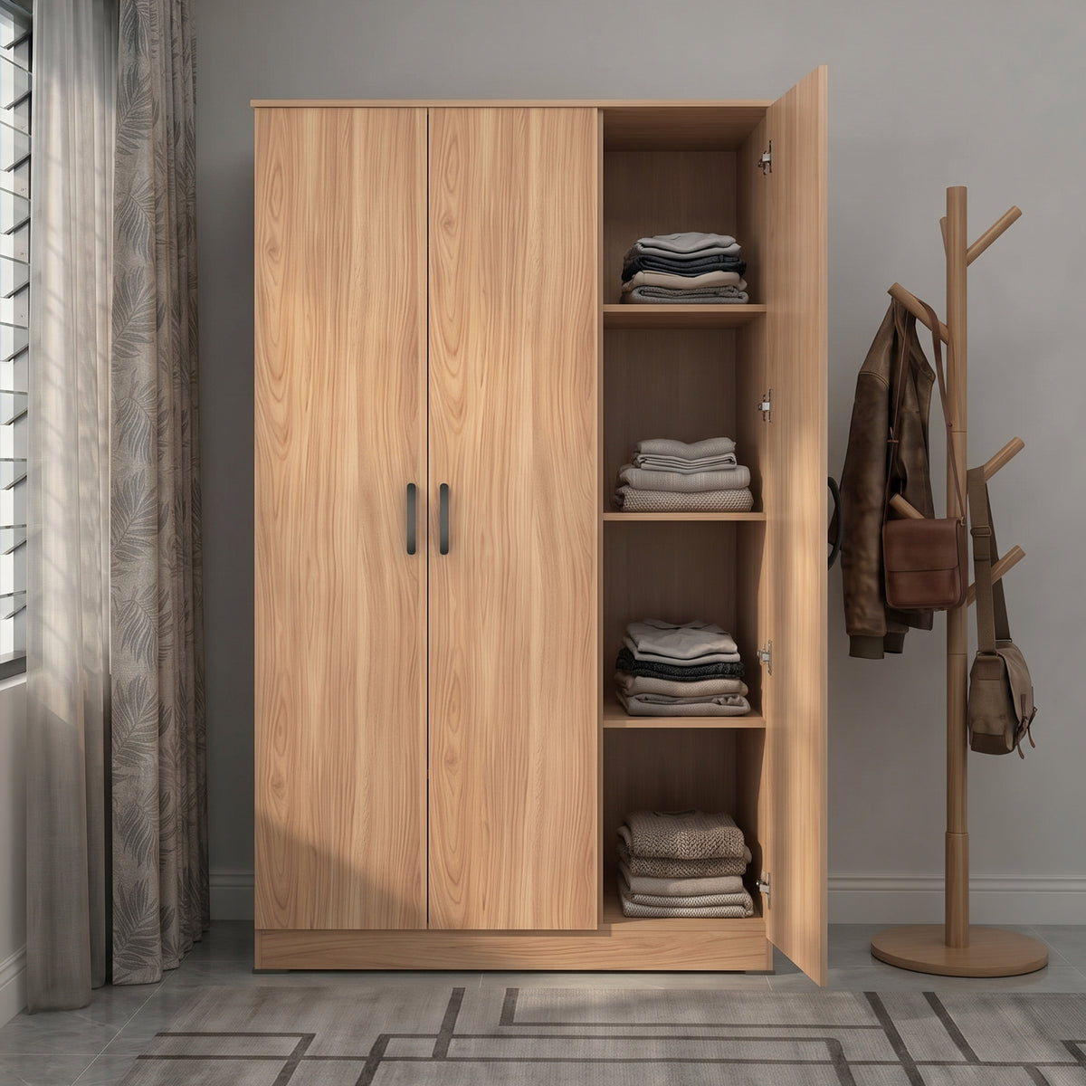 Josefa 3 Door Wardrobe