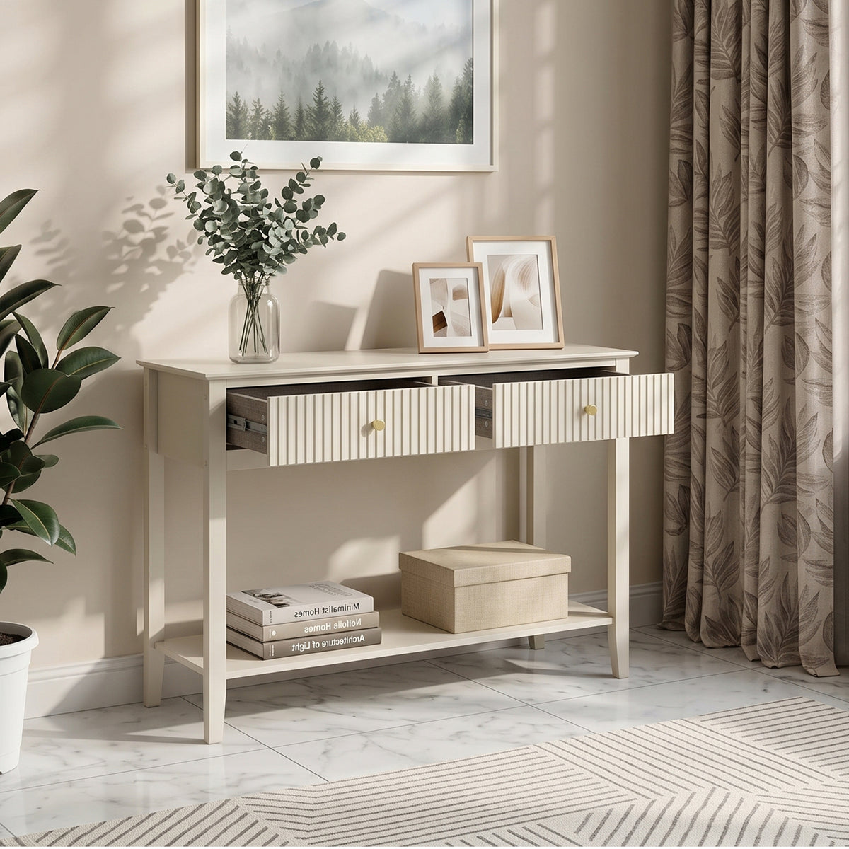 Prince Fluted Console Table