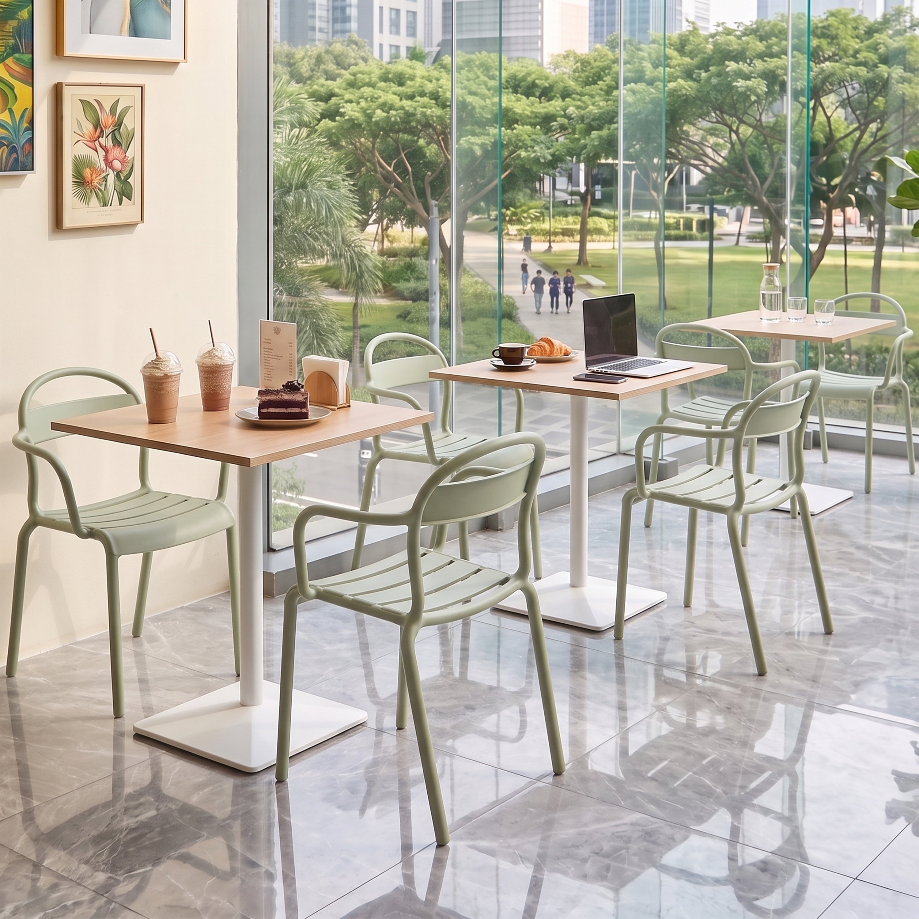 Kai Plastic Arm Chair