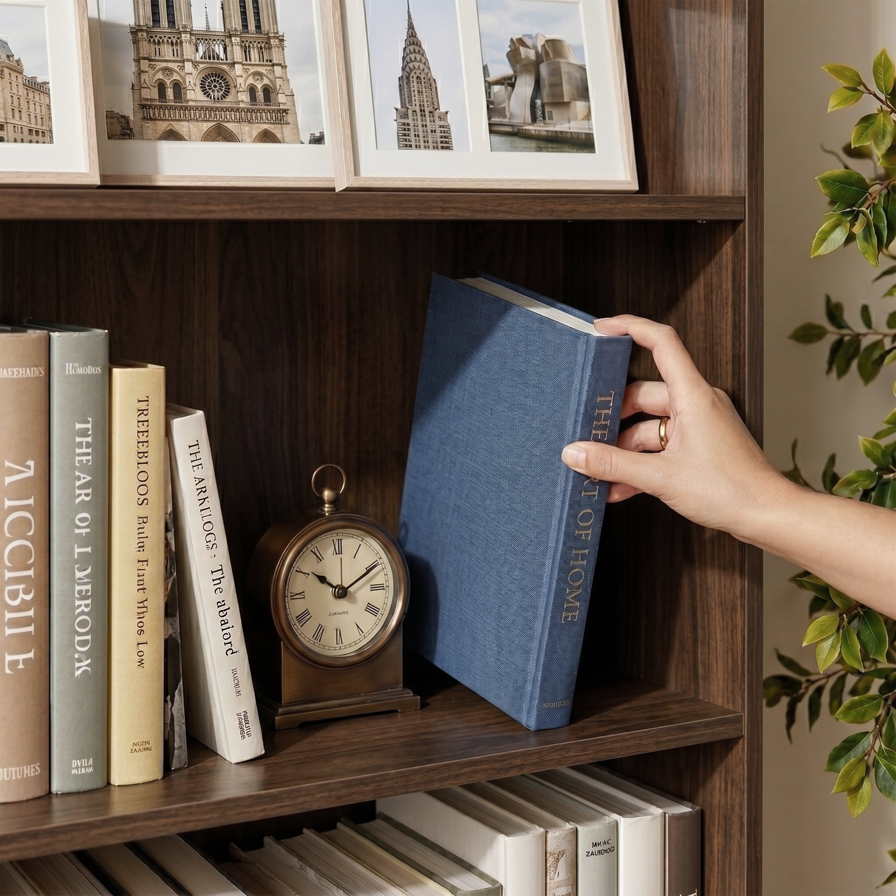 Strome 80 cm High Bookcase