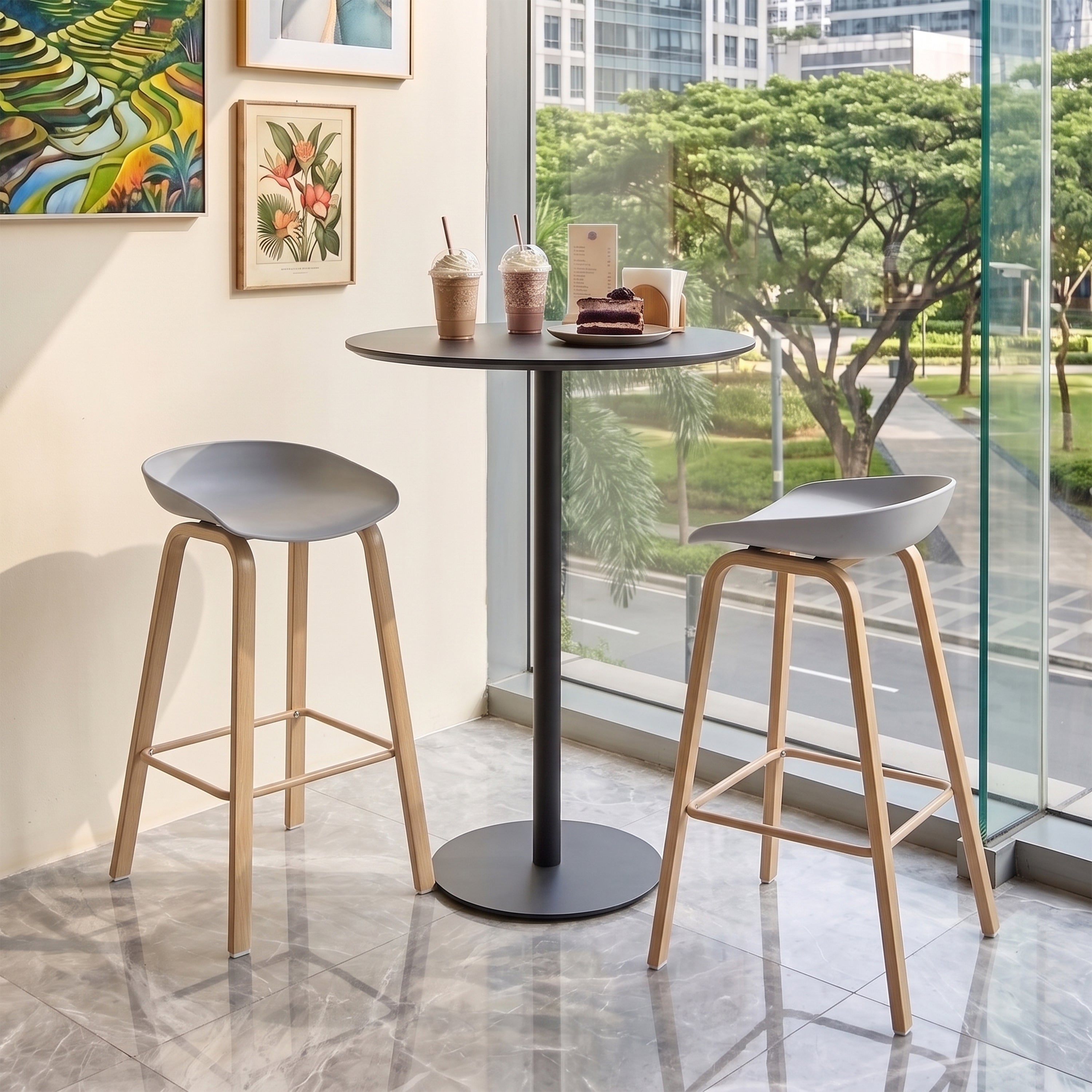 Elliot Plastic Bar Stool