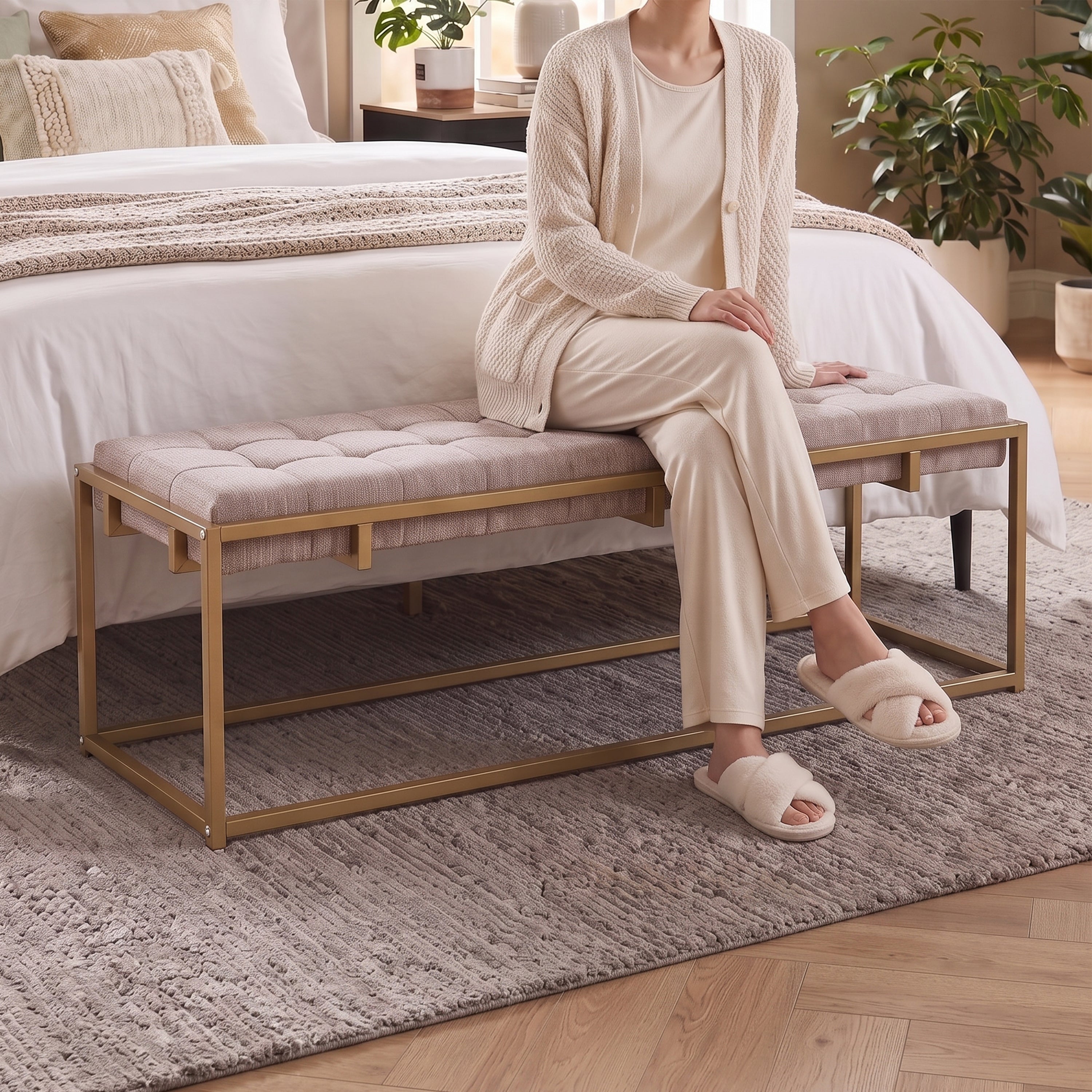Deanne Upholstered Bench