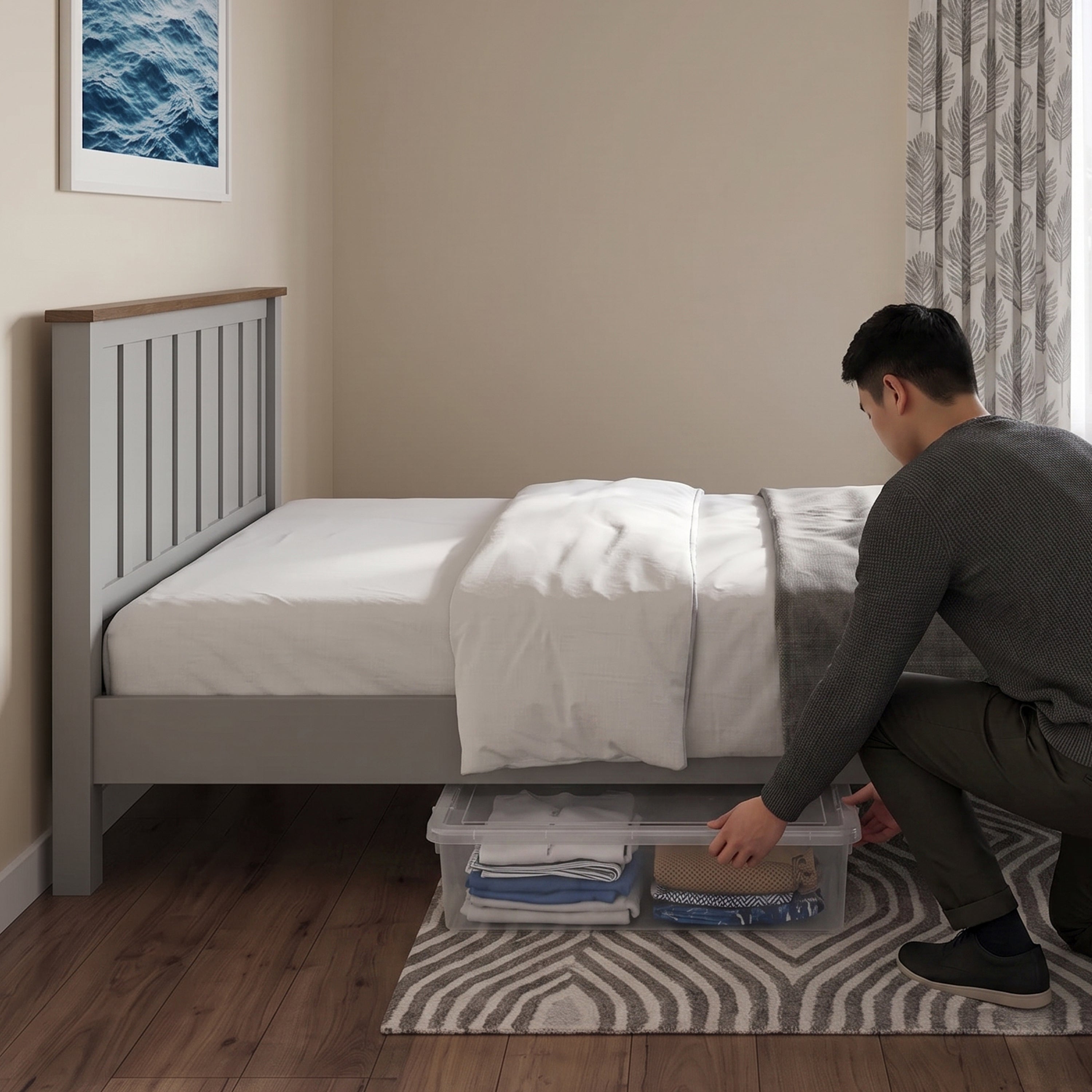 #Size_Semi-Double Bed 48x75 inches