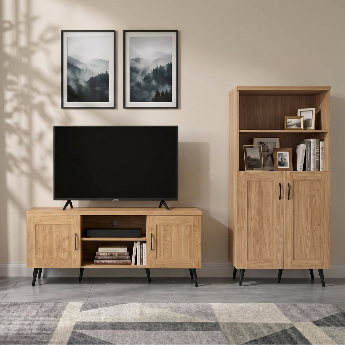 Stelle 140 cm TV Bench