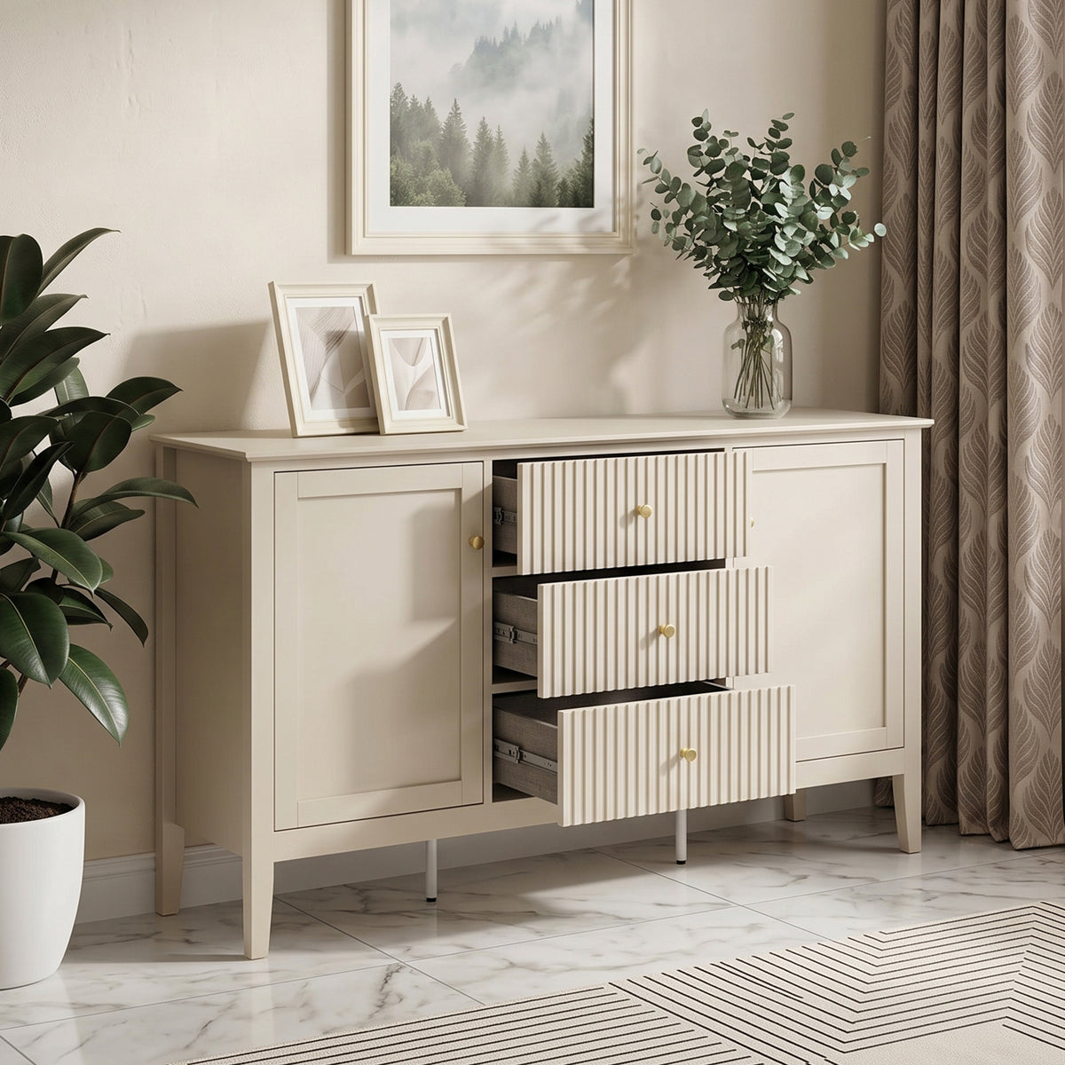 Prince Fluted Buffet Cabinet