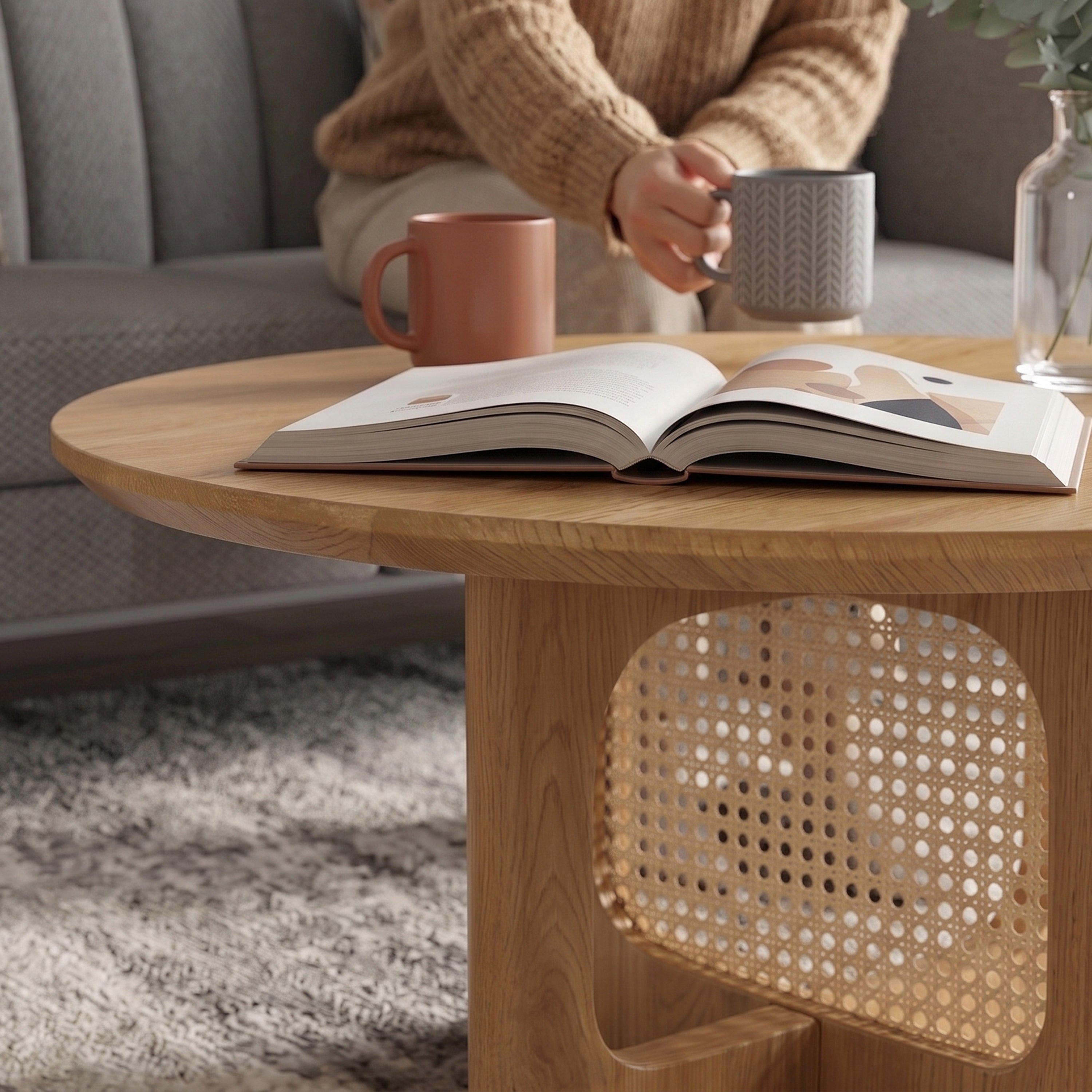 Jill Round Coffee Table