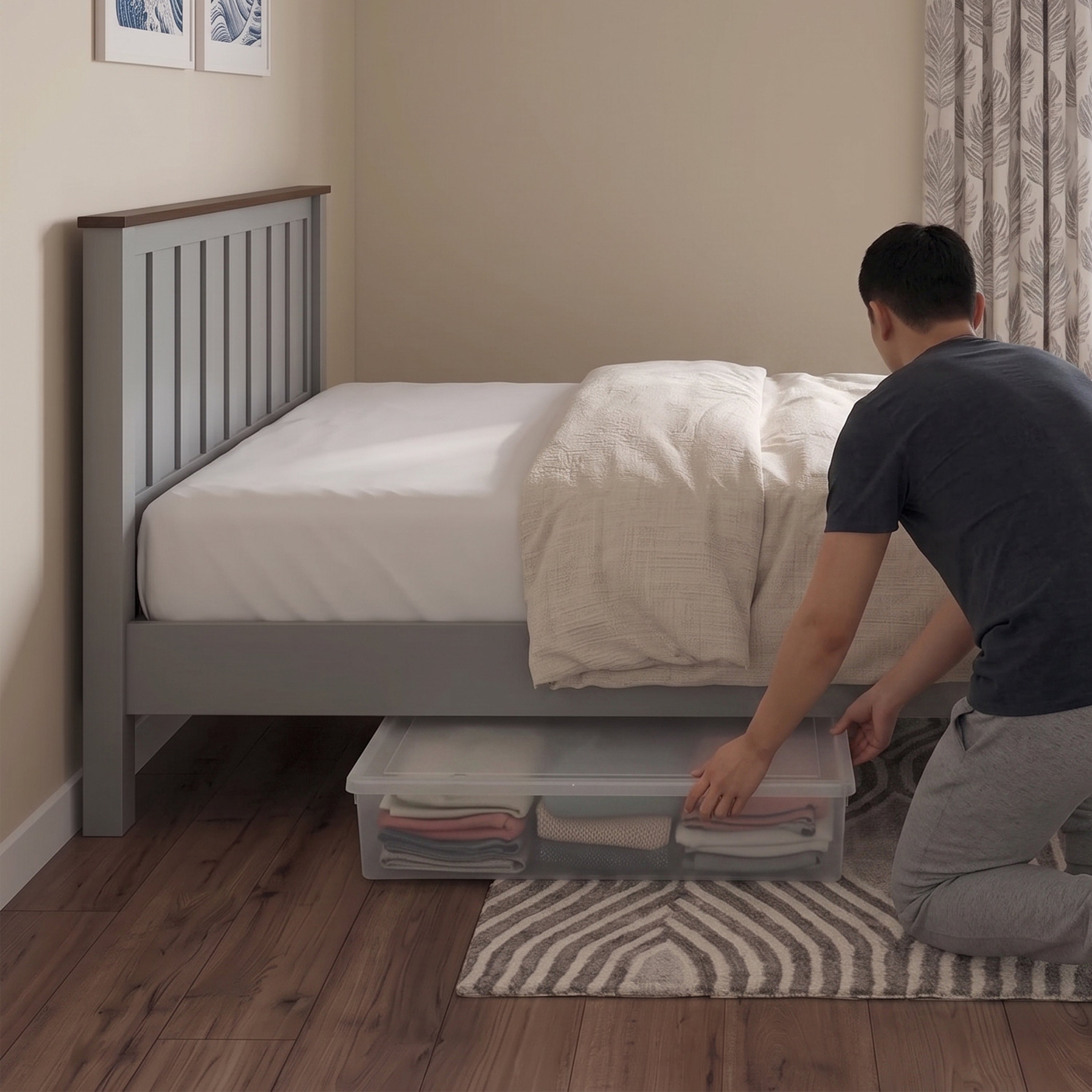 #Size_Double Bed 54x75 inches