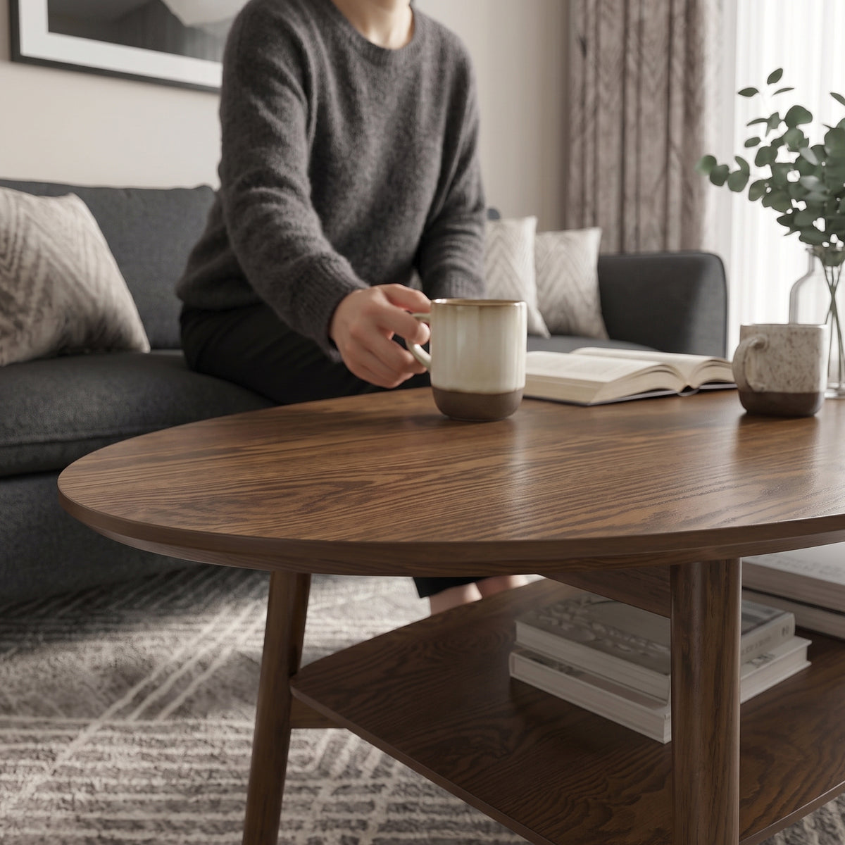 Cassidy Oval Coffee Table