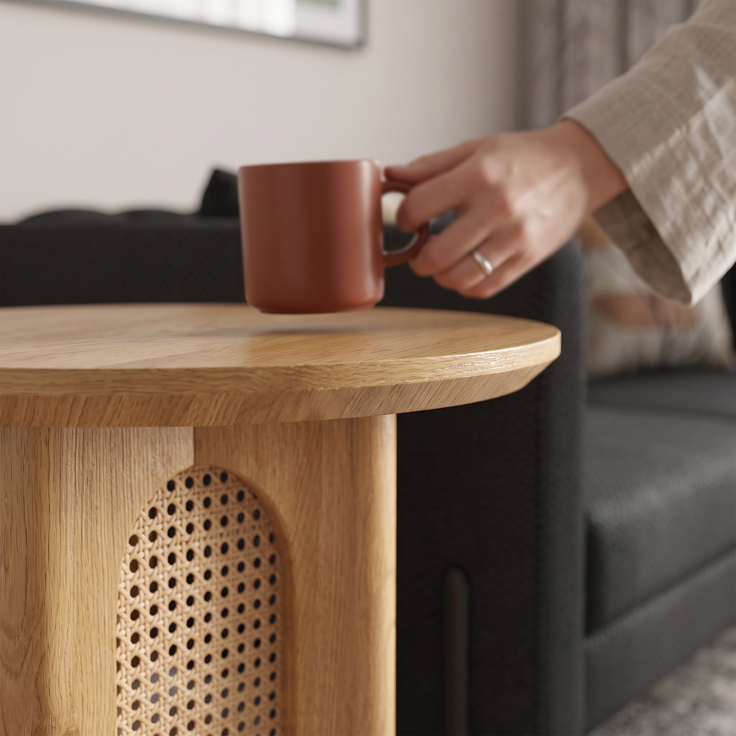 Jill Round Side Table