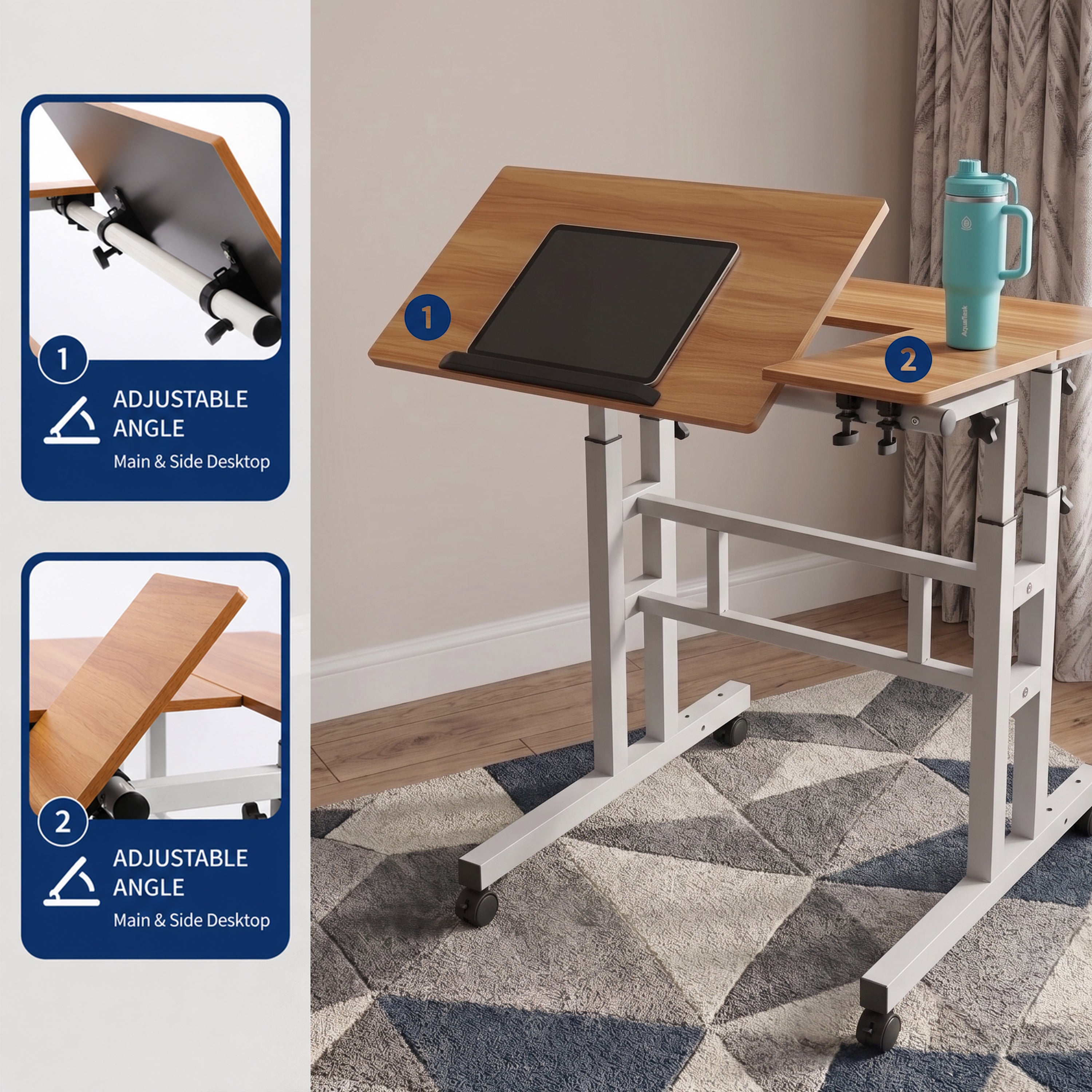 Astoria Double Side Adjustable Desk