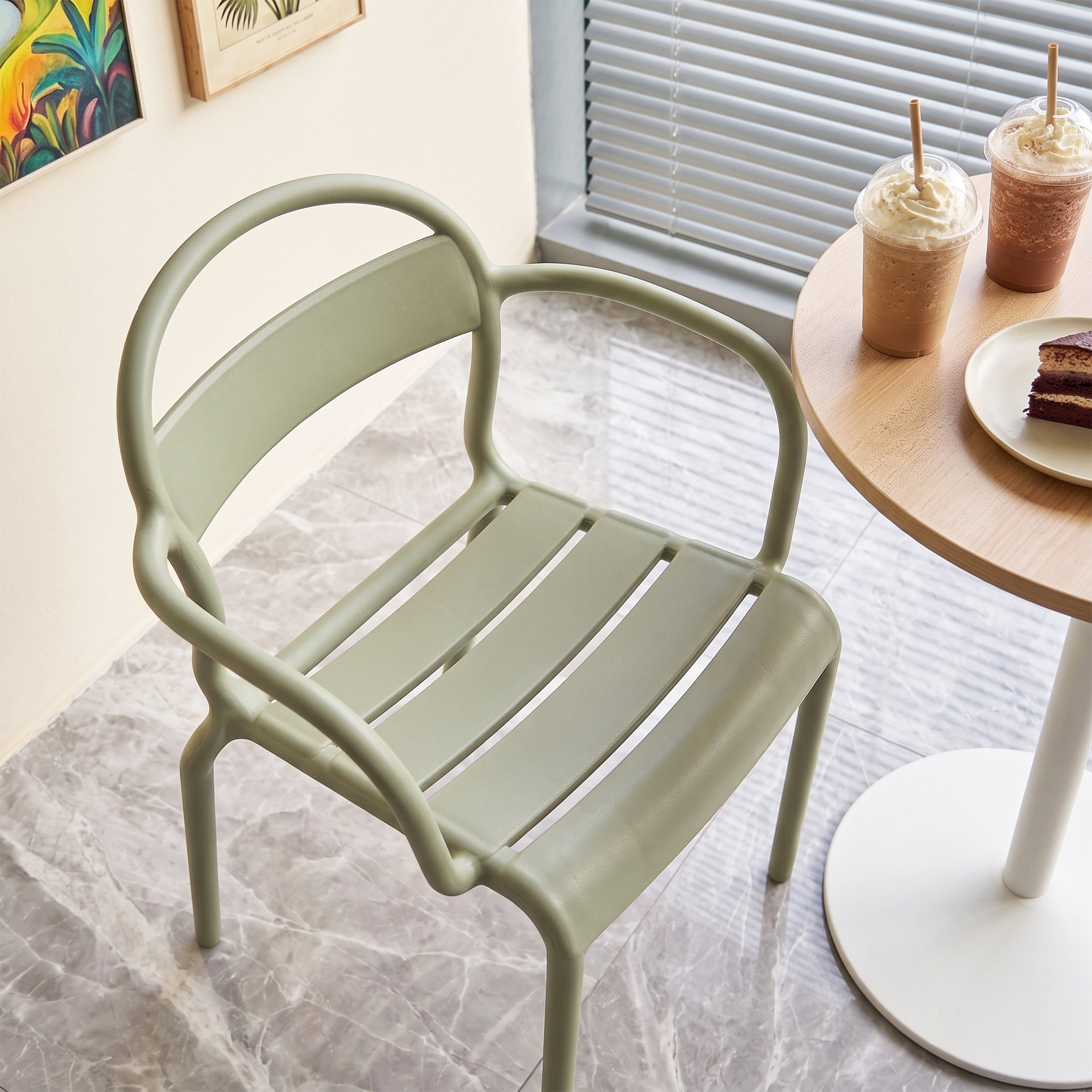 Kai Plastic Arm Chair