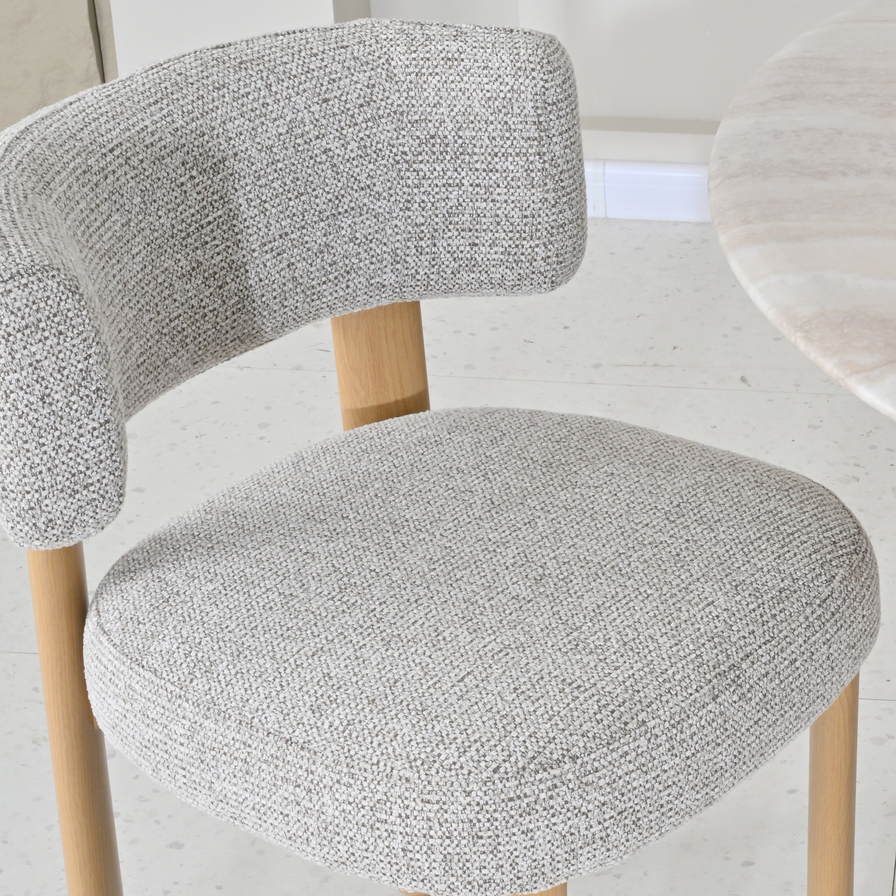 Zole Round 4 Seater Dining Set