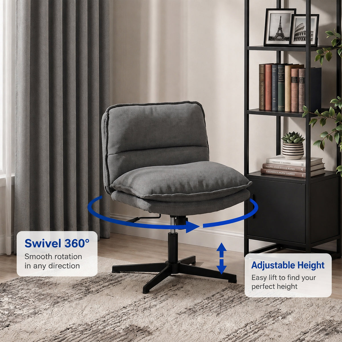 Rye Swivel Accent Chair