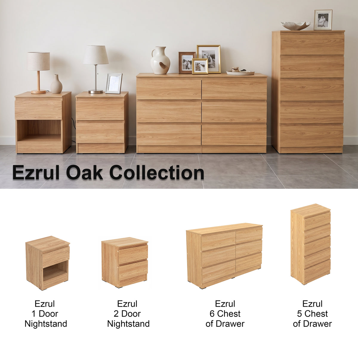 Ezrul 6 Chest of Drawers