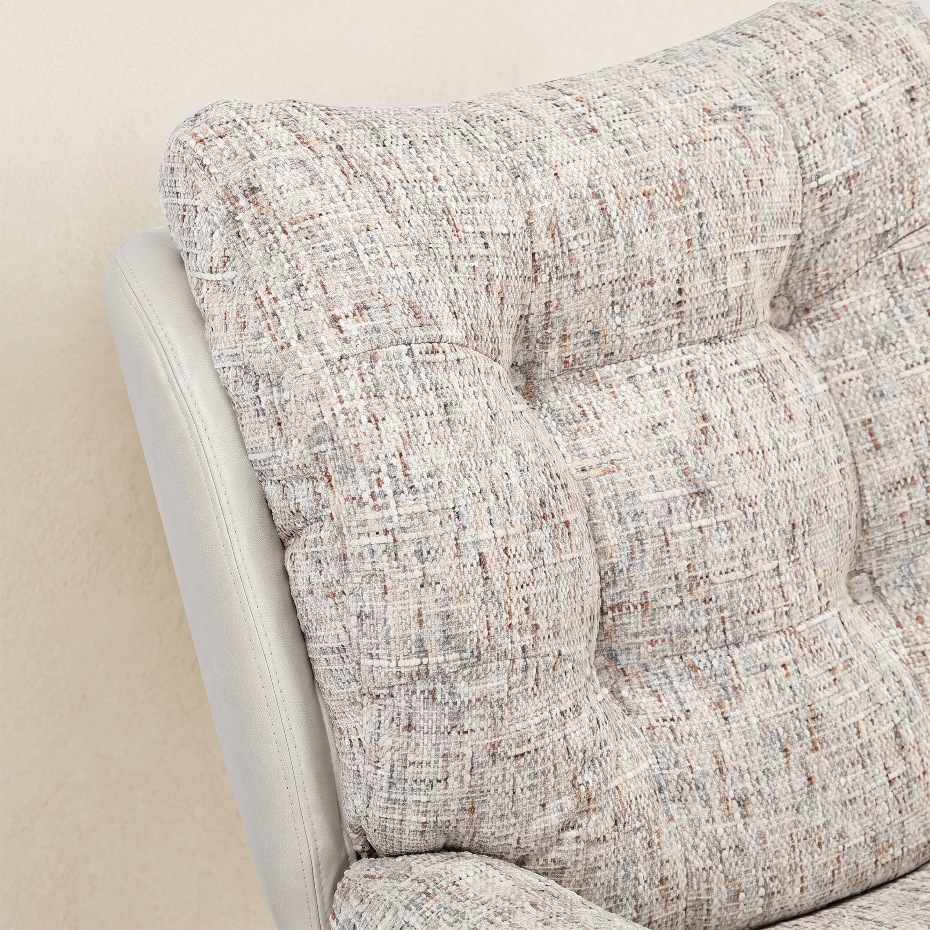 Dale Tilt and Swivel Accent Chair with Foot Stool
