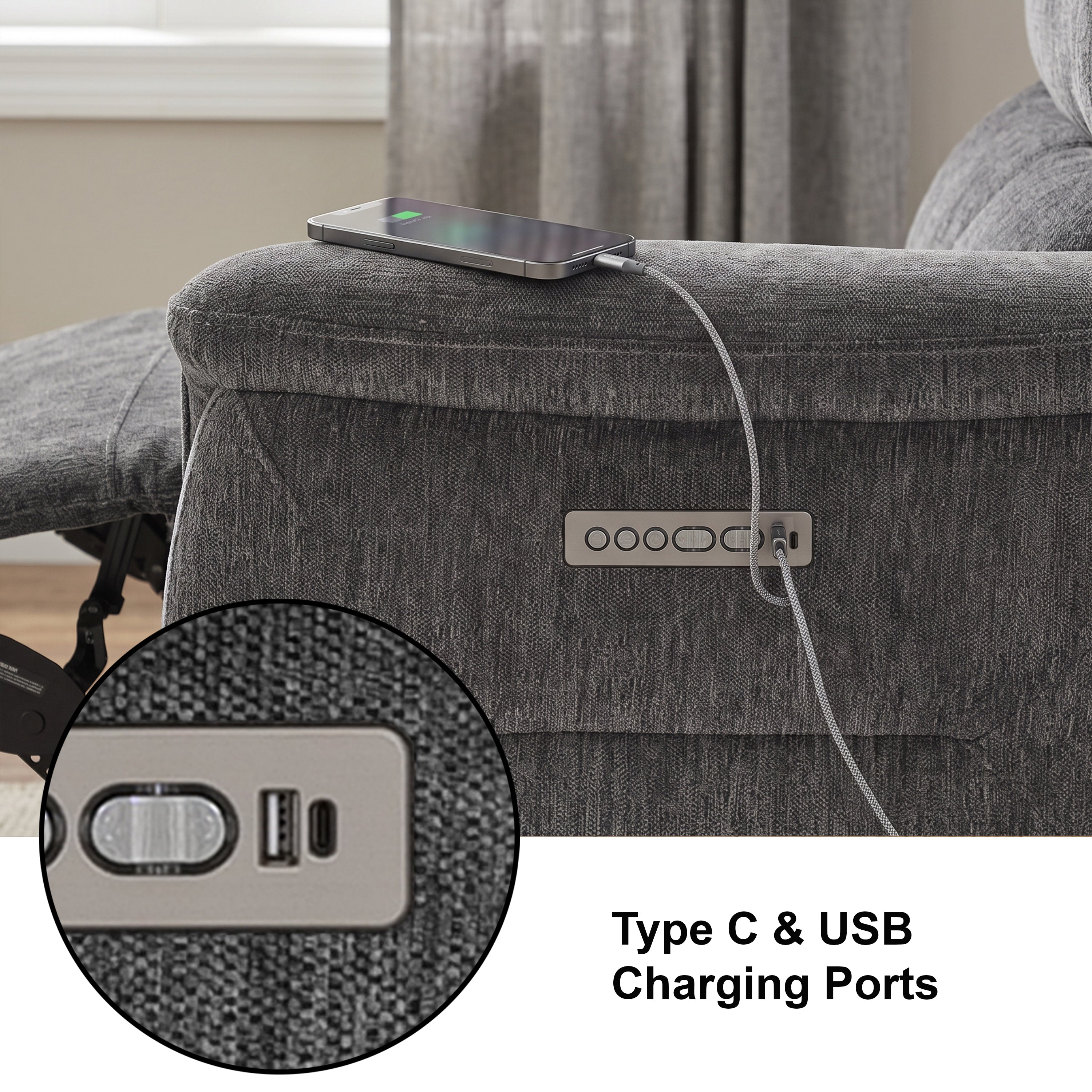 Judy Electric L-Shape Sofa