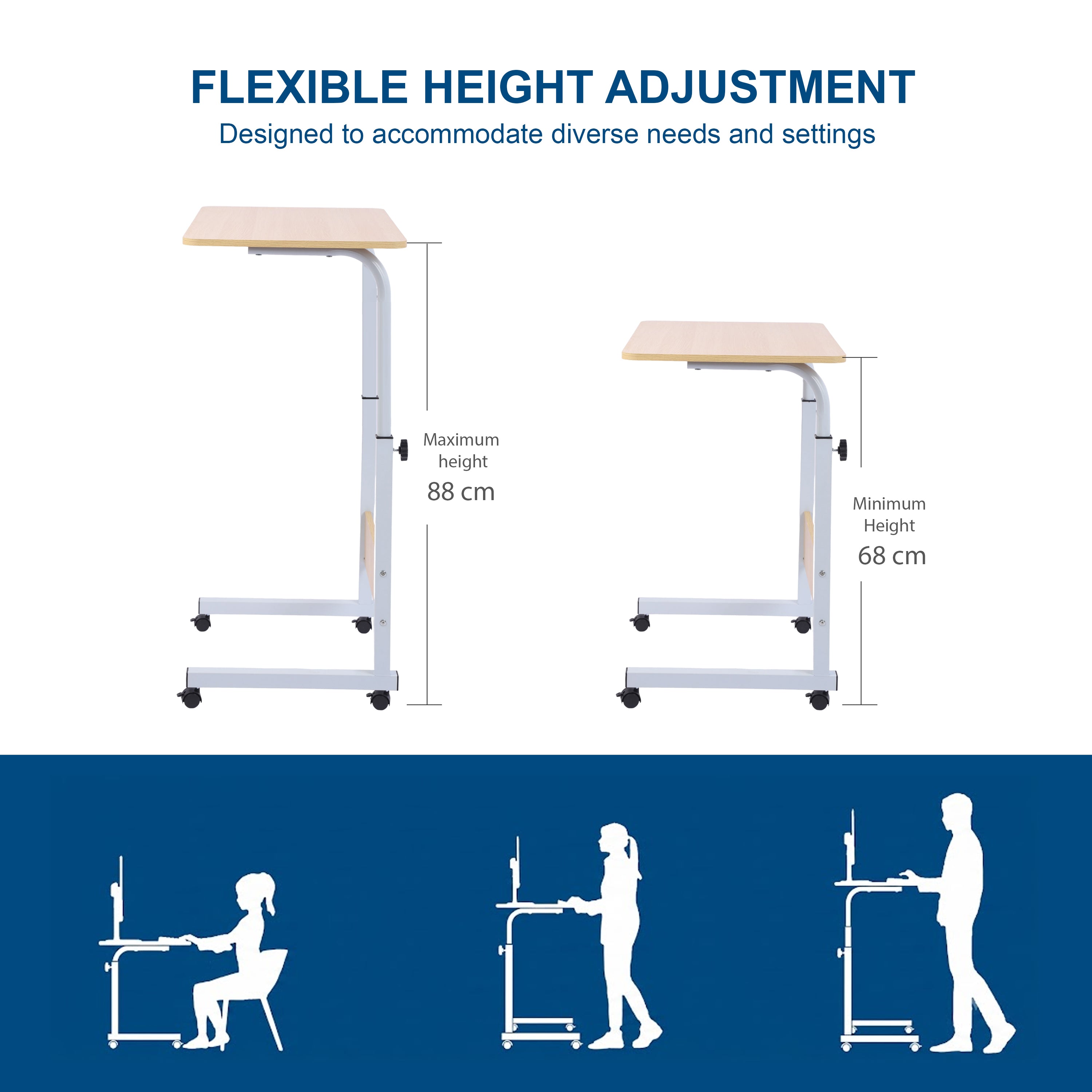 Chevonne Adjustable Height Table