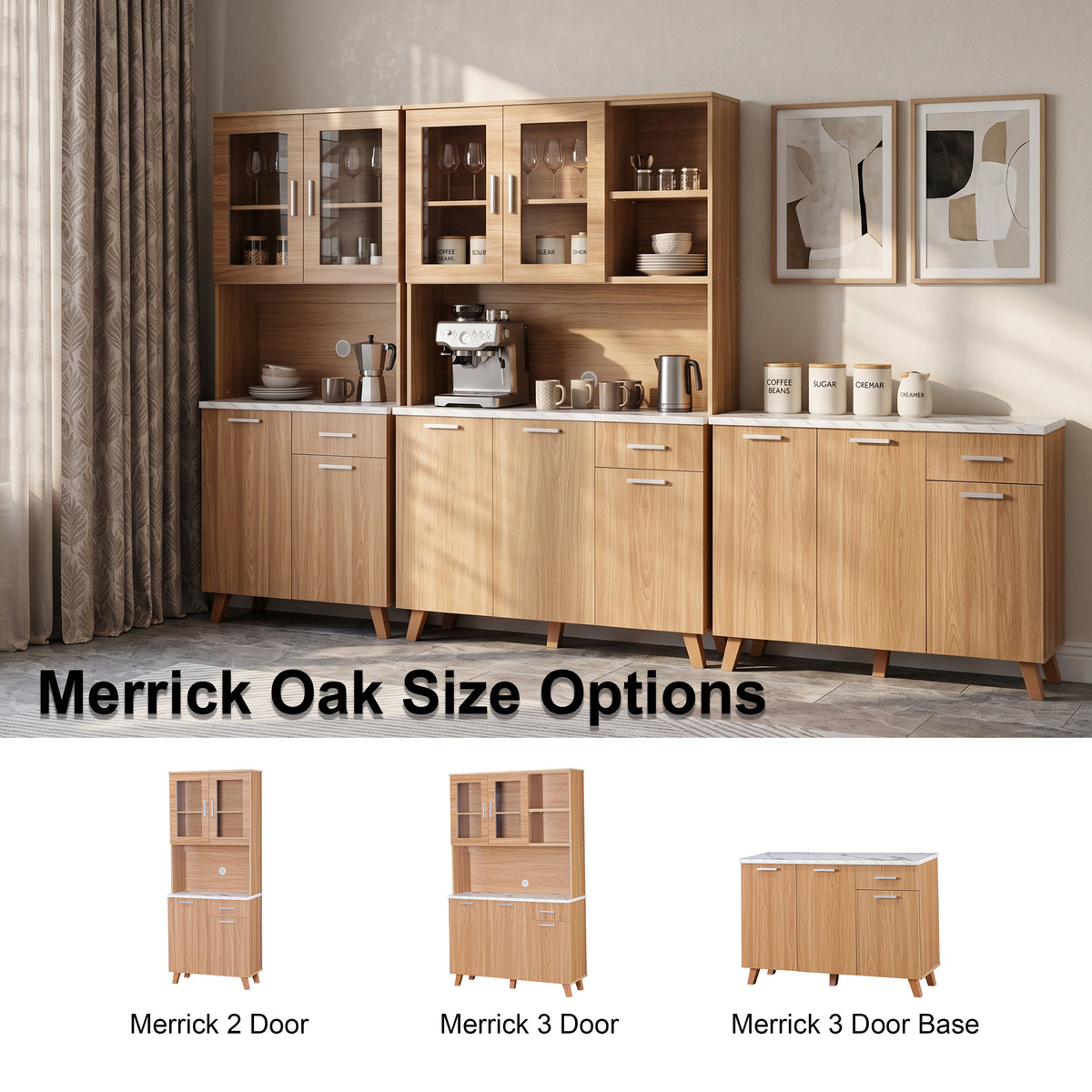 #color_Oak + White Marble 