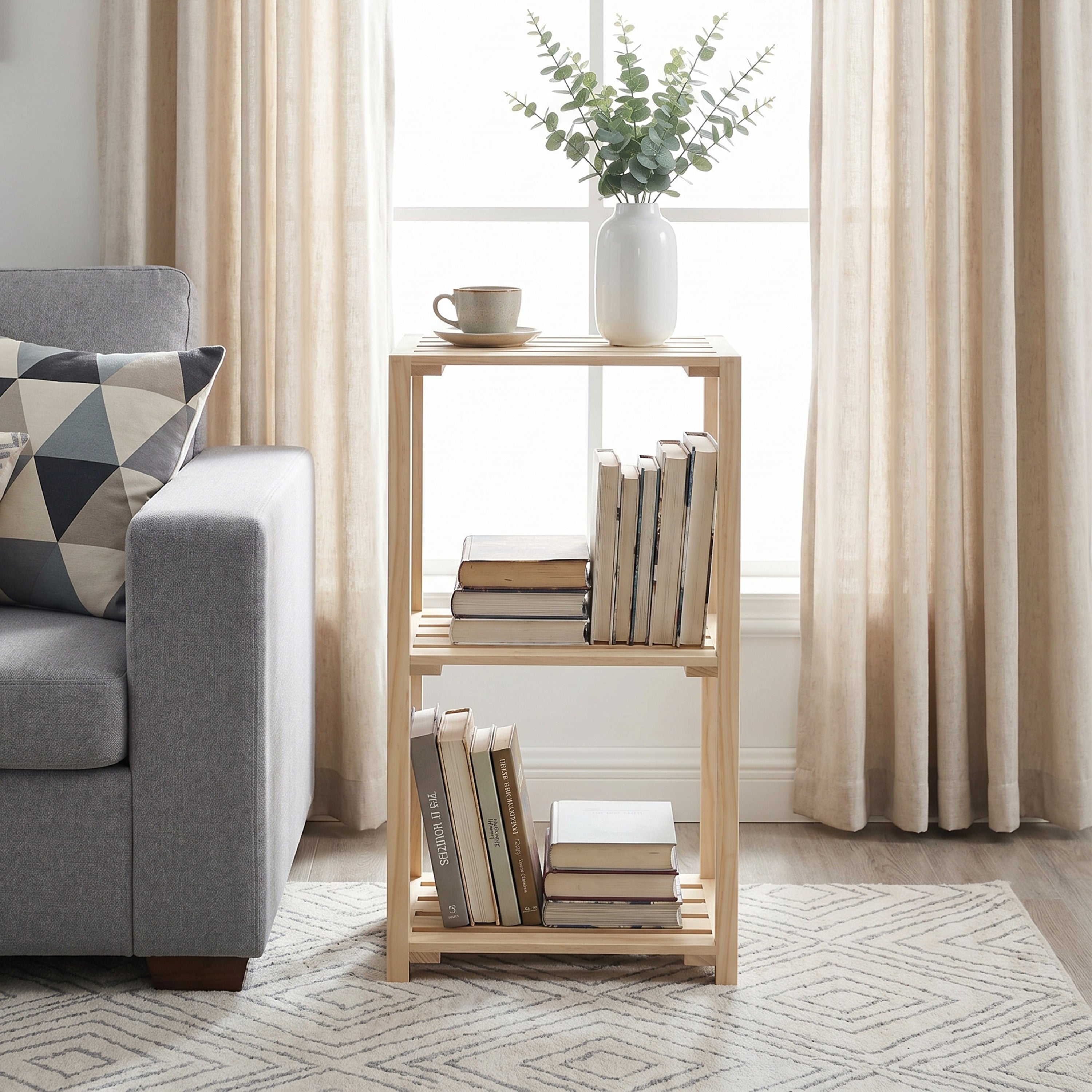 Benno 30cm Wooden Rack