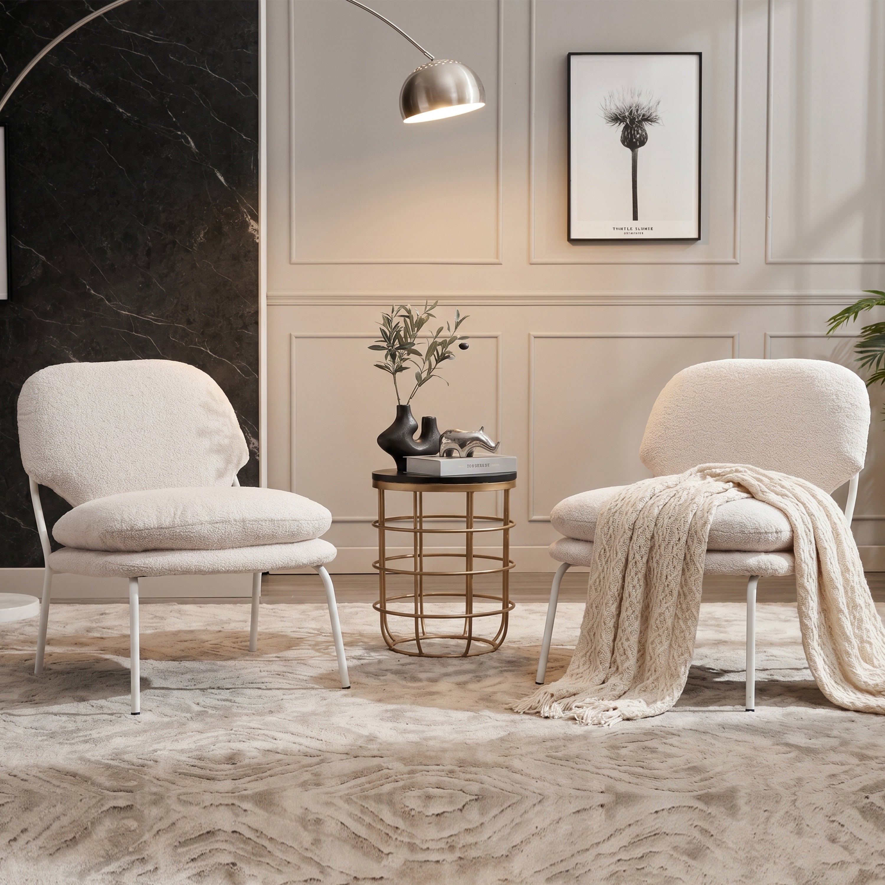 #color_Cream + White