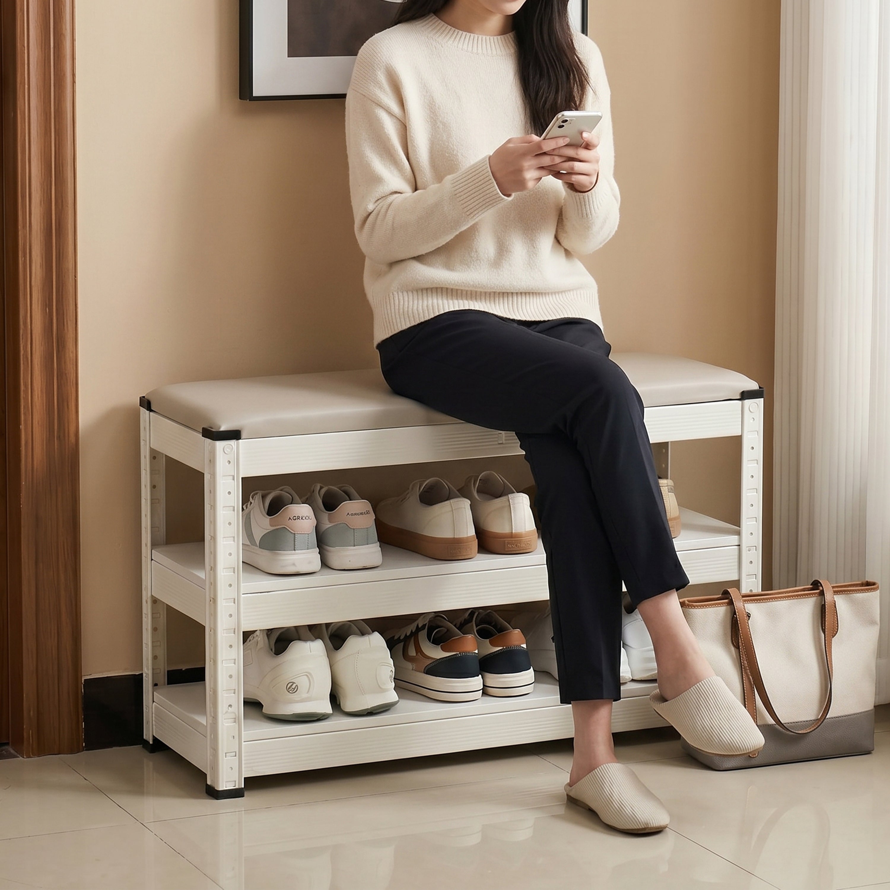 Koric Shoe Bench