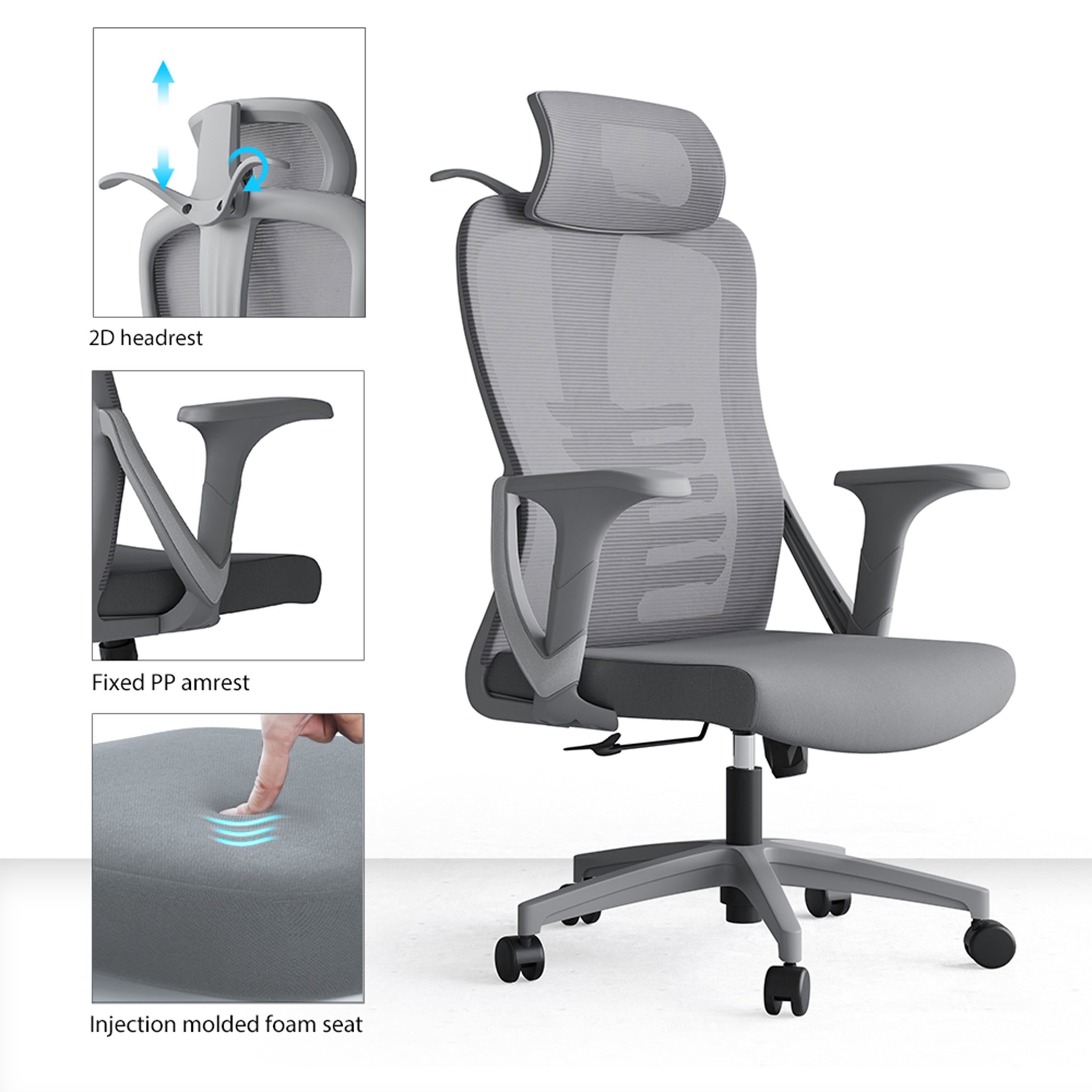 Delany High Back Office Chair