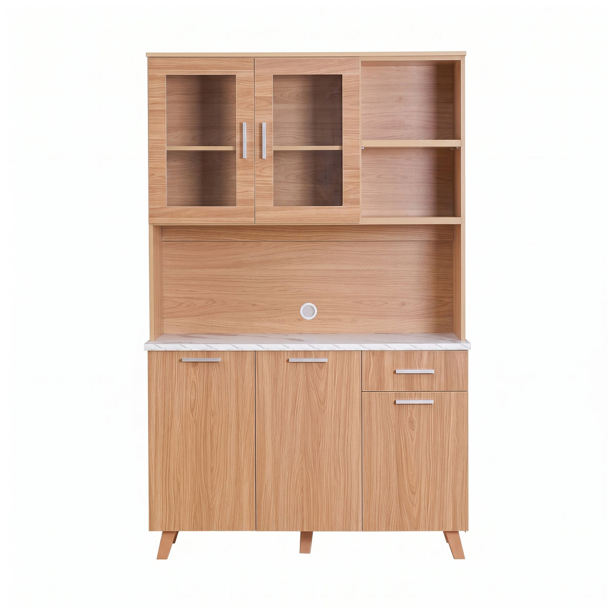#color_Oak + White Marble