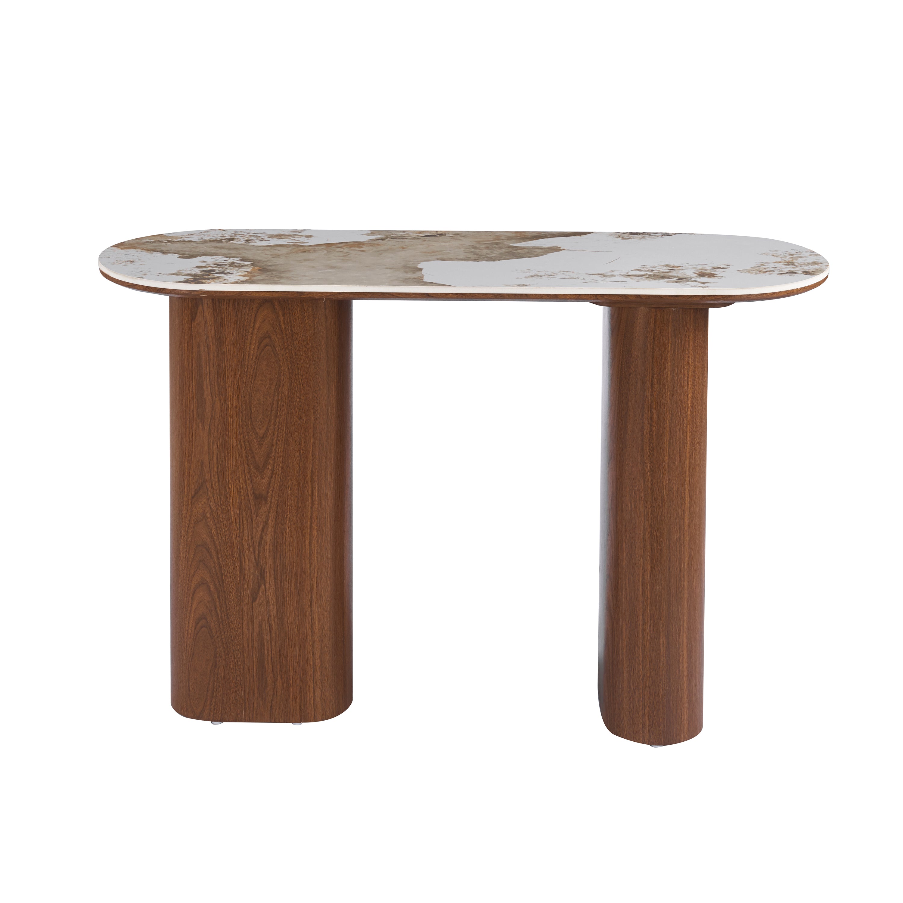 Amira Oval Console Table