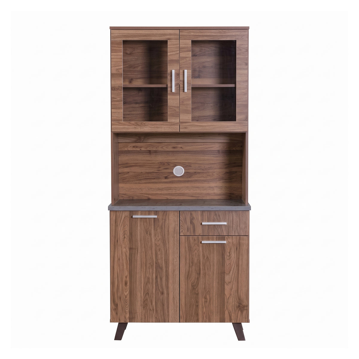 #color_Walnut + Grey Marble