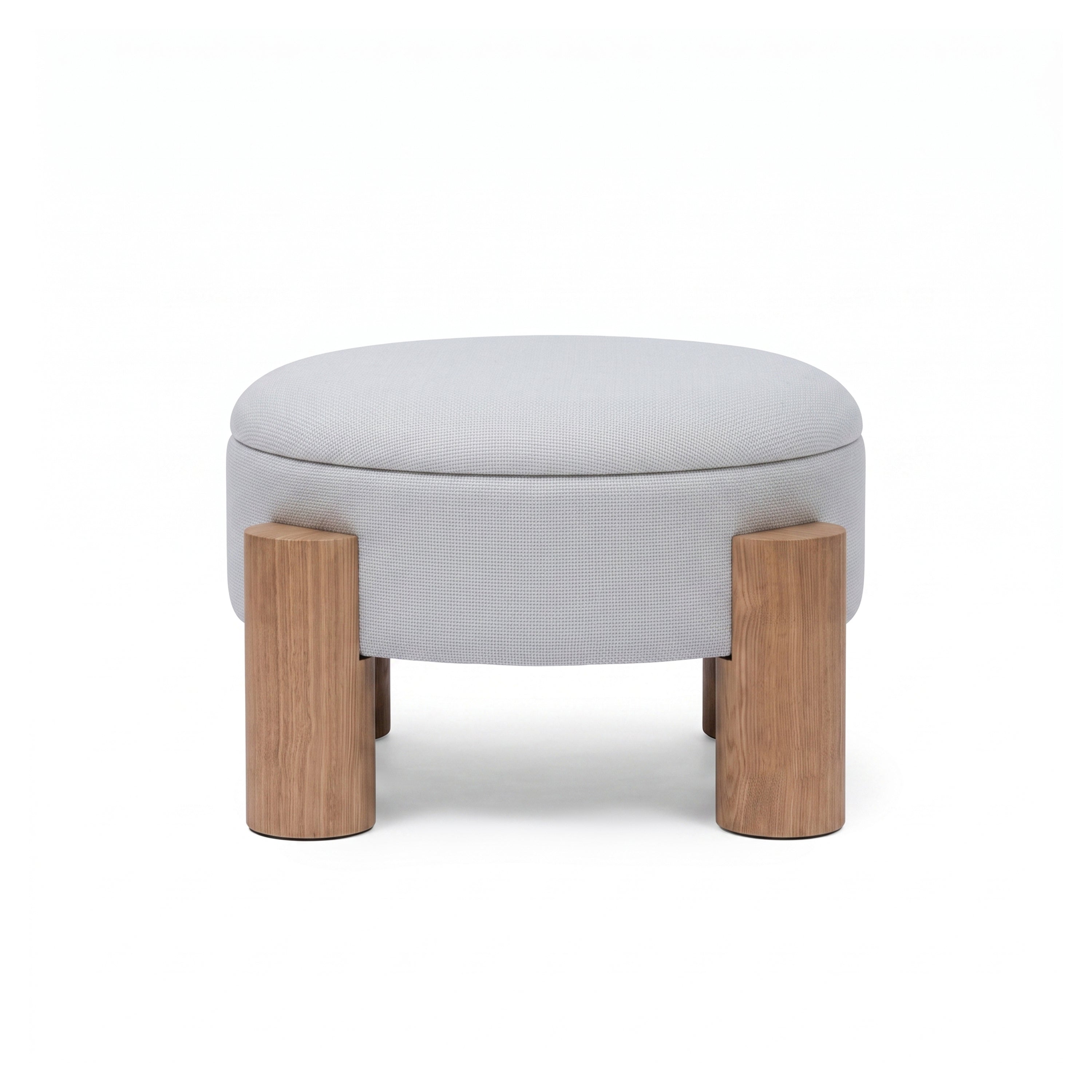 Emily Round Storage Ottoman