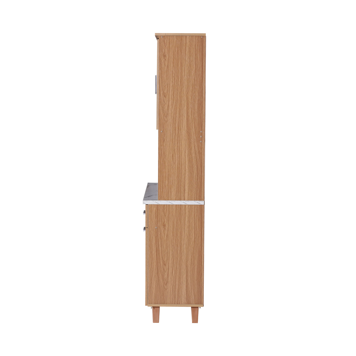 #color_Oak + White Marble