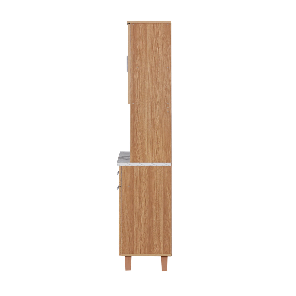 #color_Oak + White Marble 