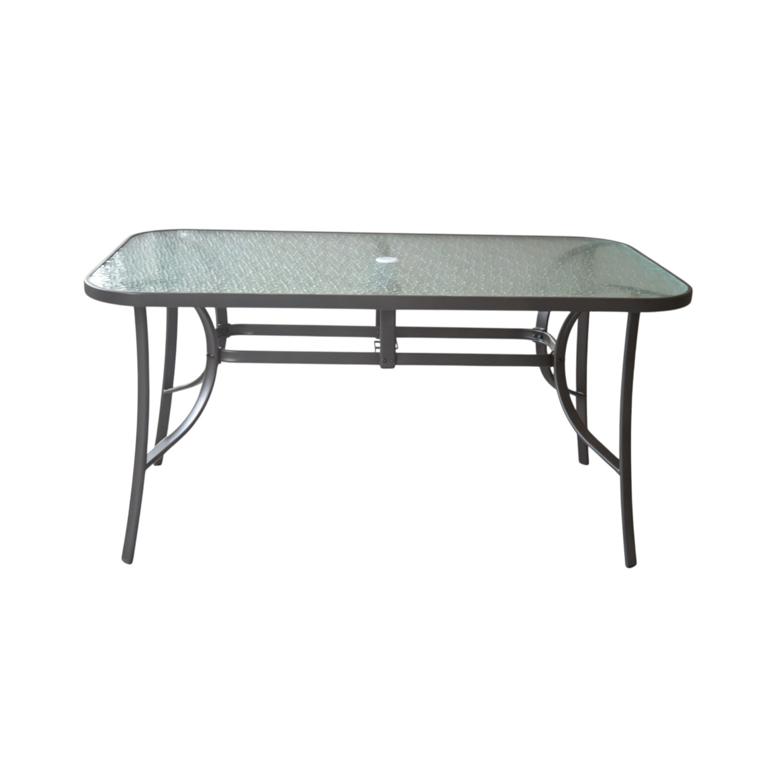 Synnova 6 Seater Outdoor Dining Set with Umbrella