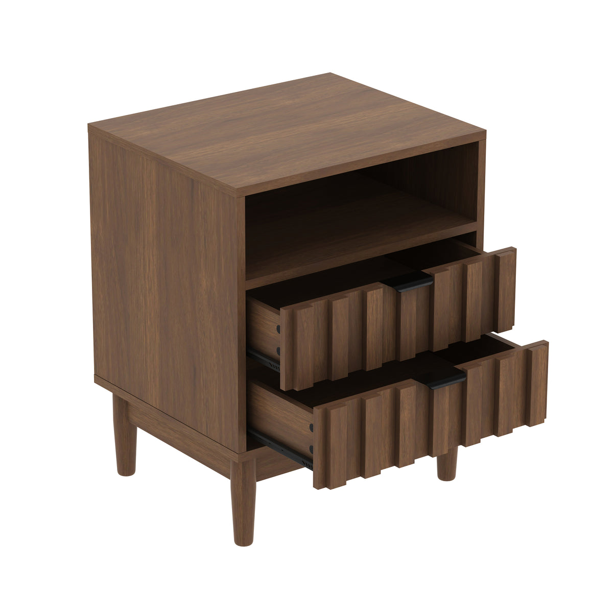 Yaco 2 Drawer Night Stand