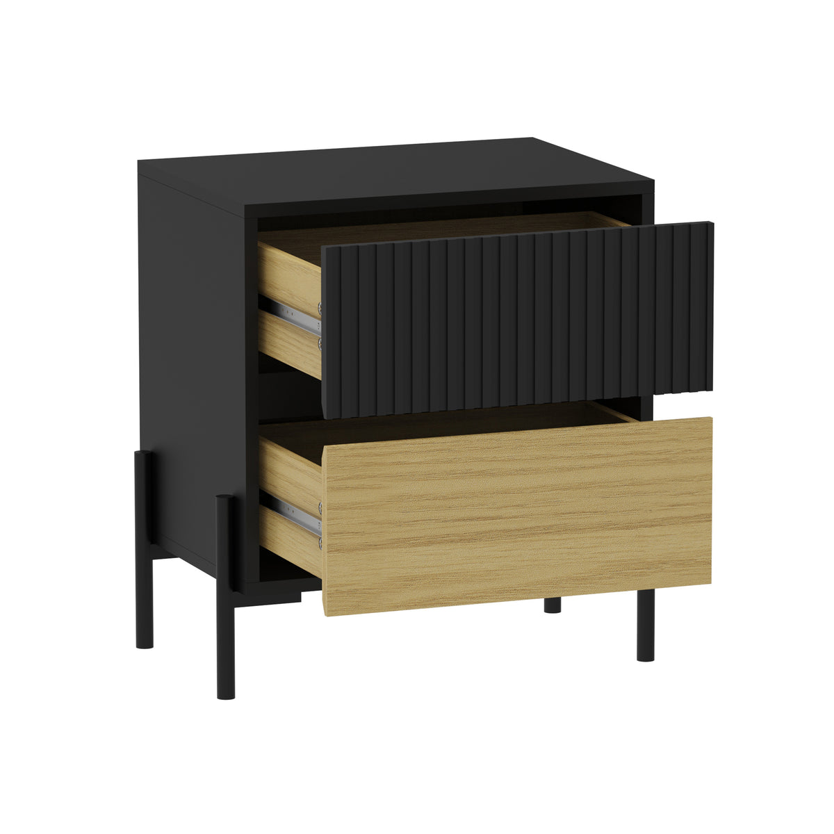 Kalmar 2 Drawer Night Stand
