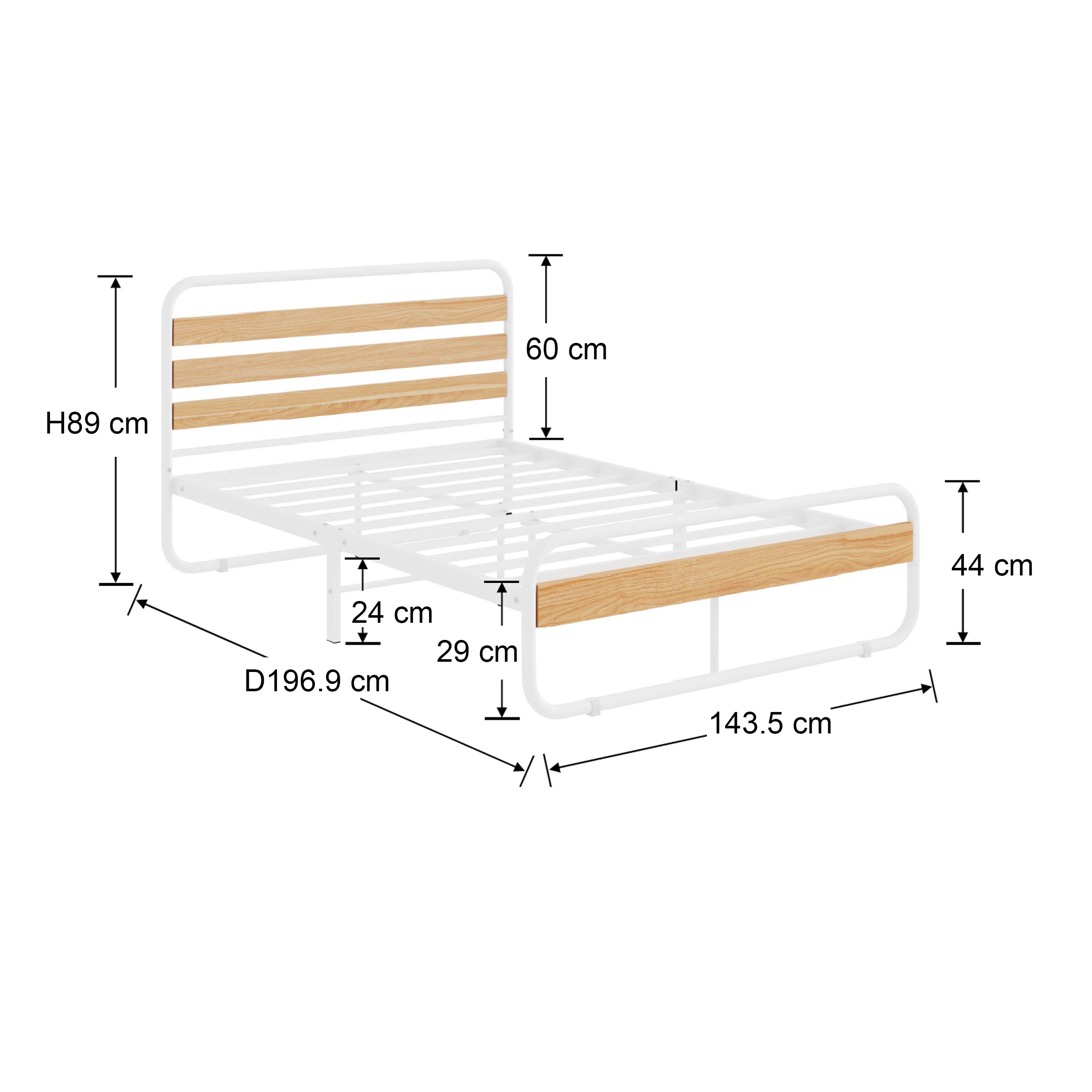 #size_Double Bed 54x75
